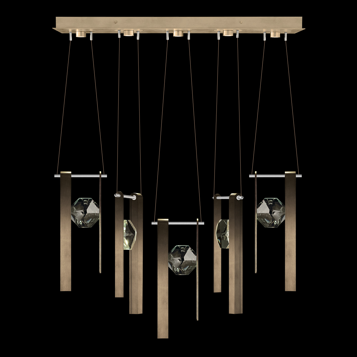 Aria 43"W Linear Pendant