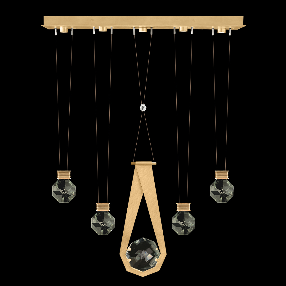 Aria 43"W Linear Pendant