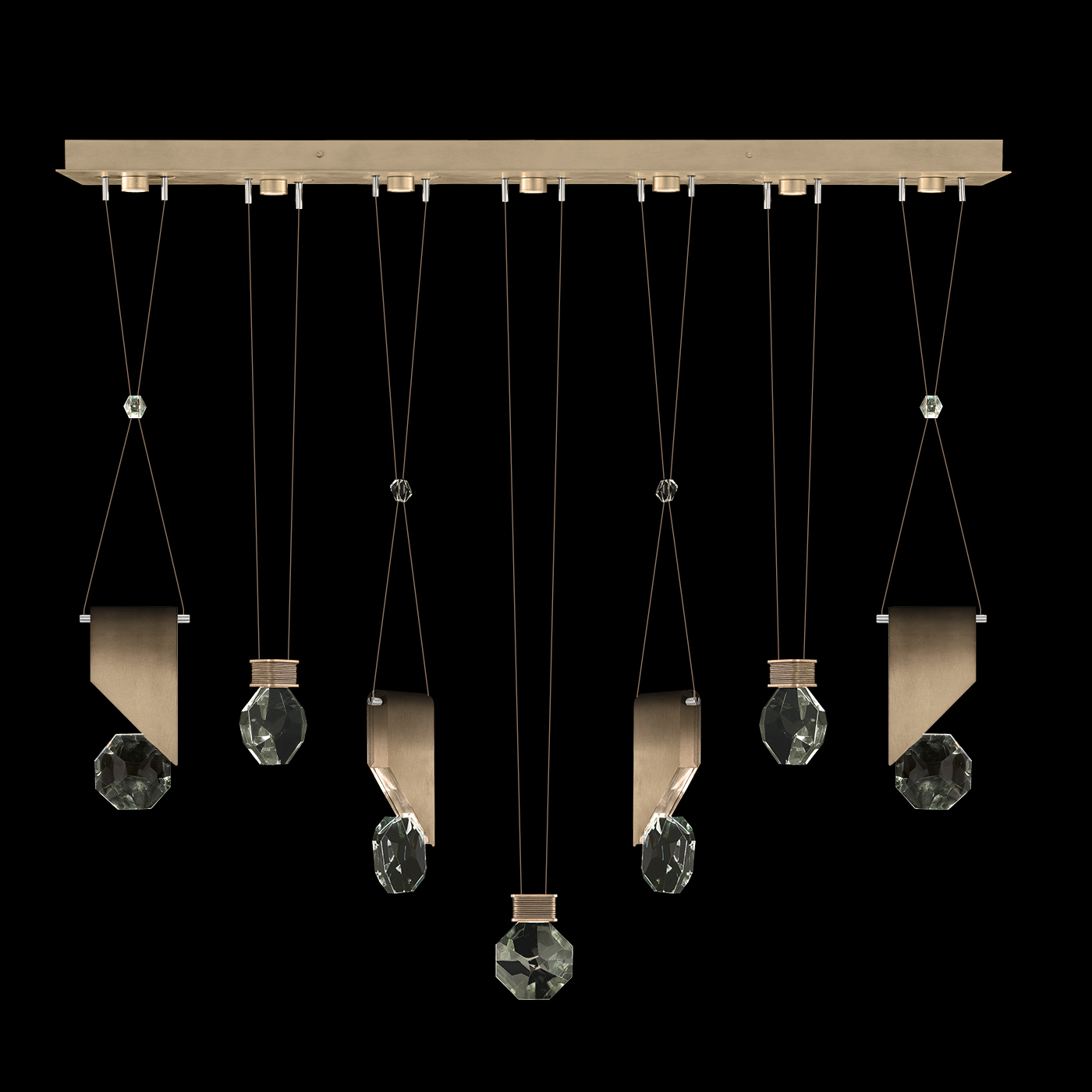 Aria 60"W Linear Pendant