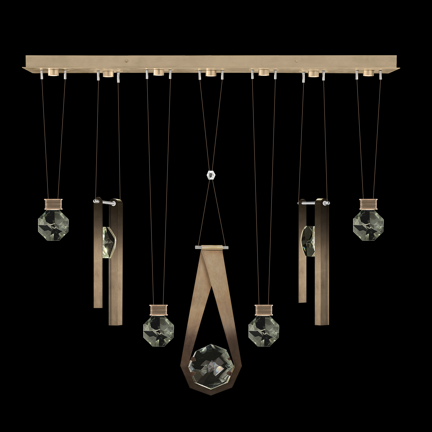Aria 60"W Linear Pendant