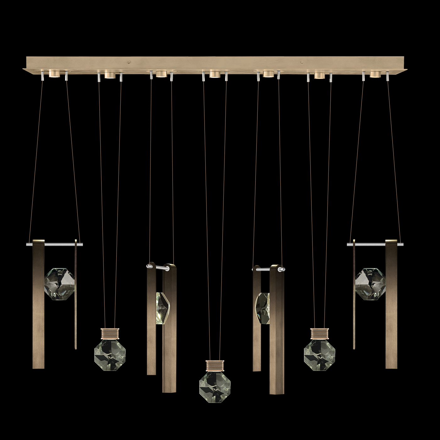 Aria 60"W Linear Pendant