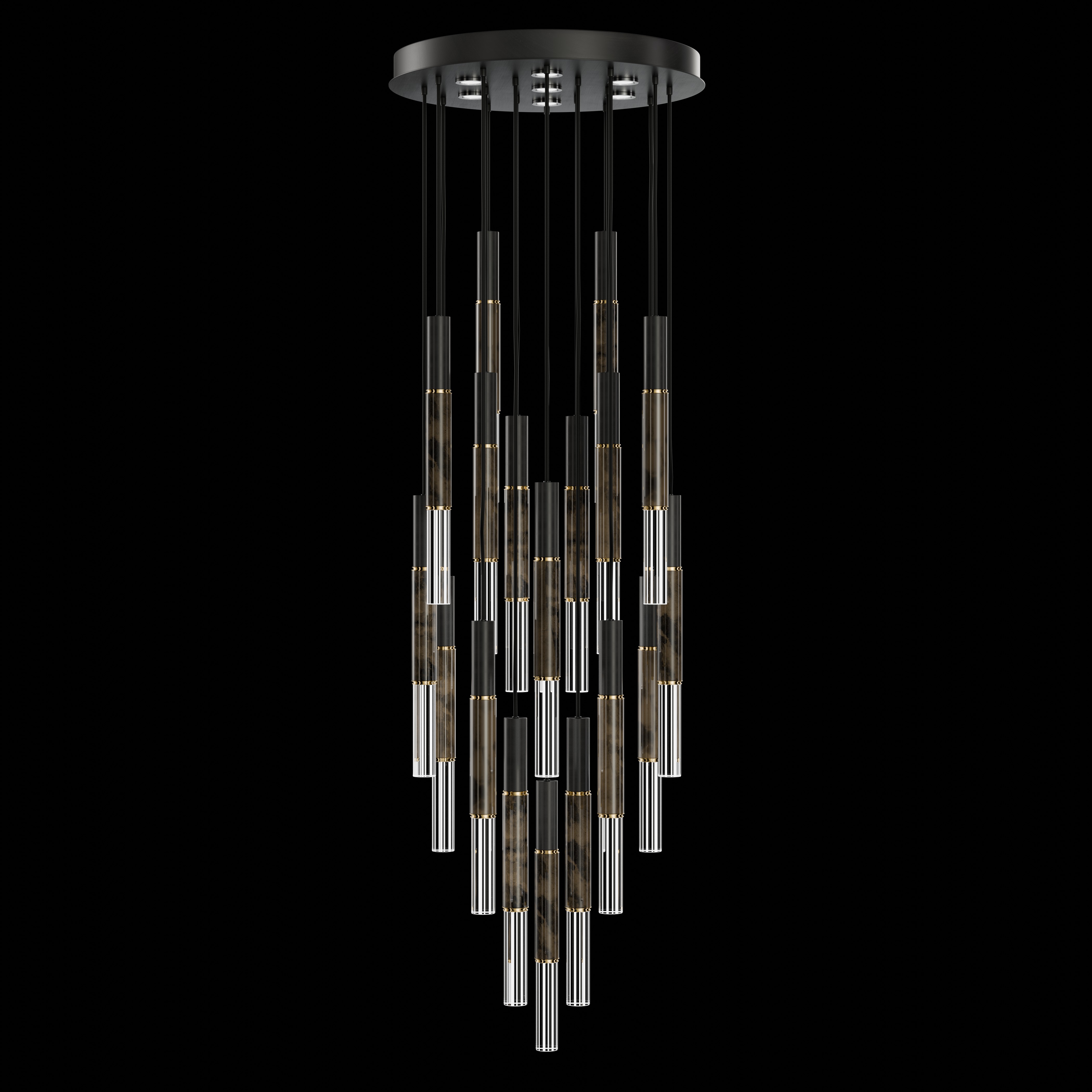 Antonia 31"W Round Pendant