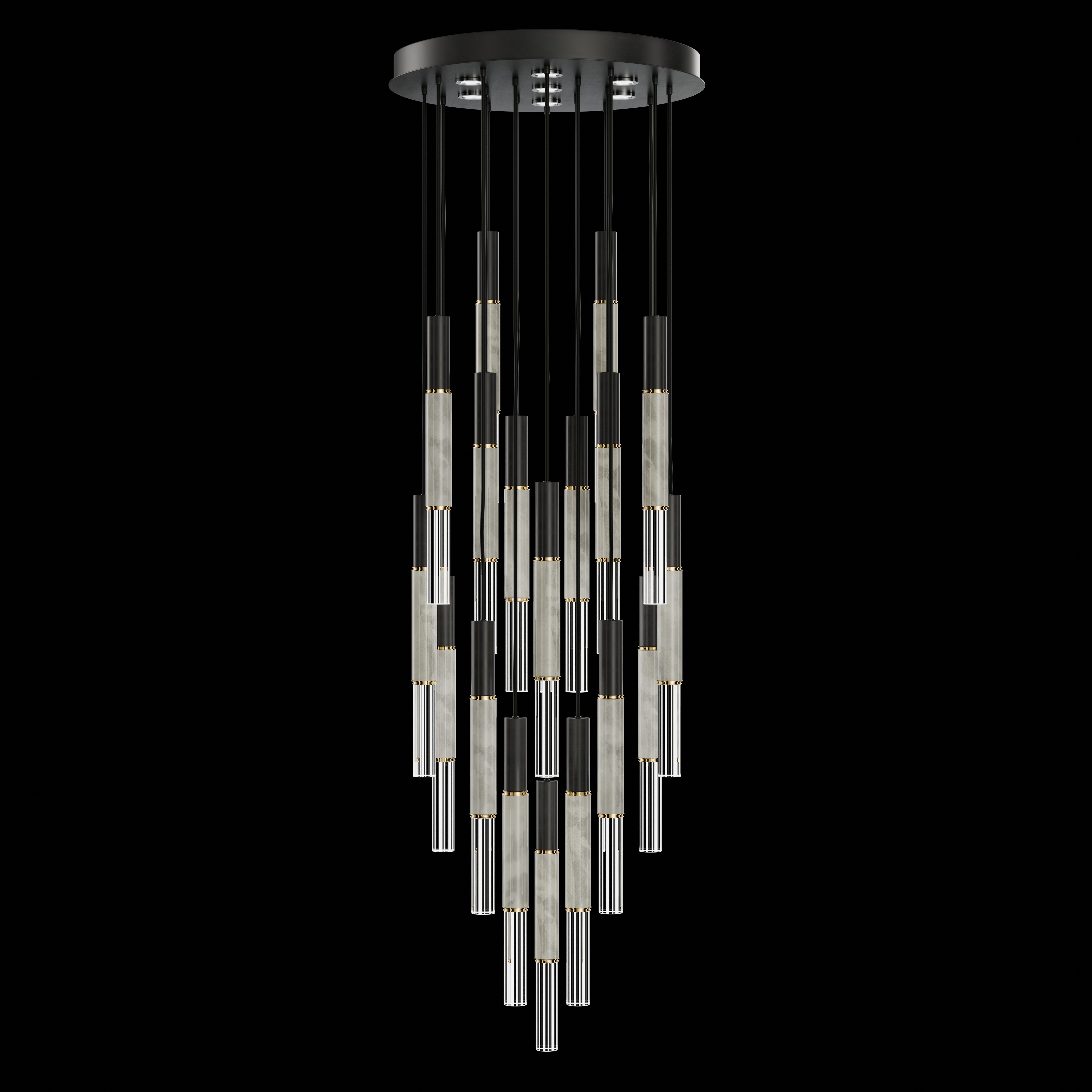 Antonia 31"W Round Pendant