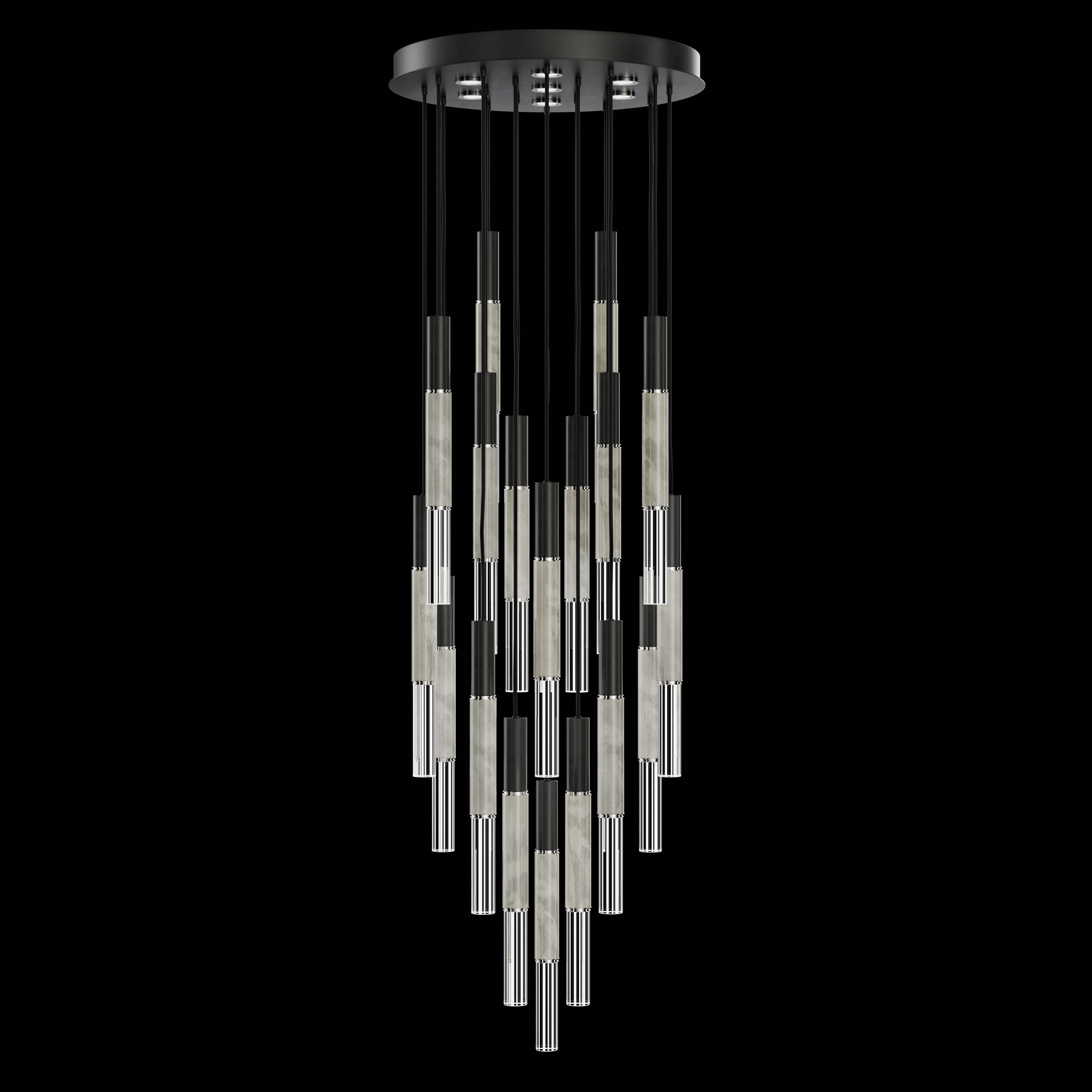Antonia 31"W Round Pendant