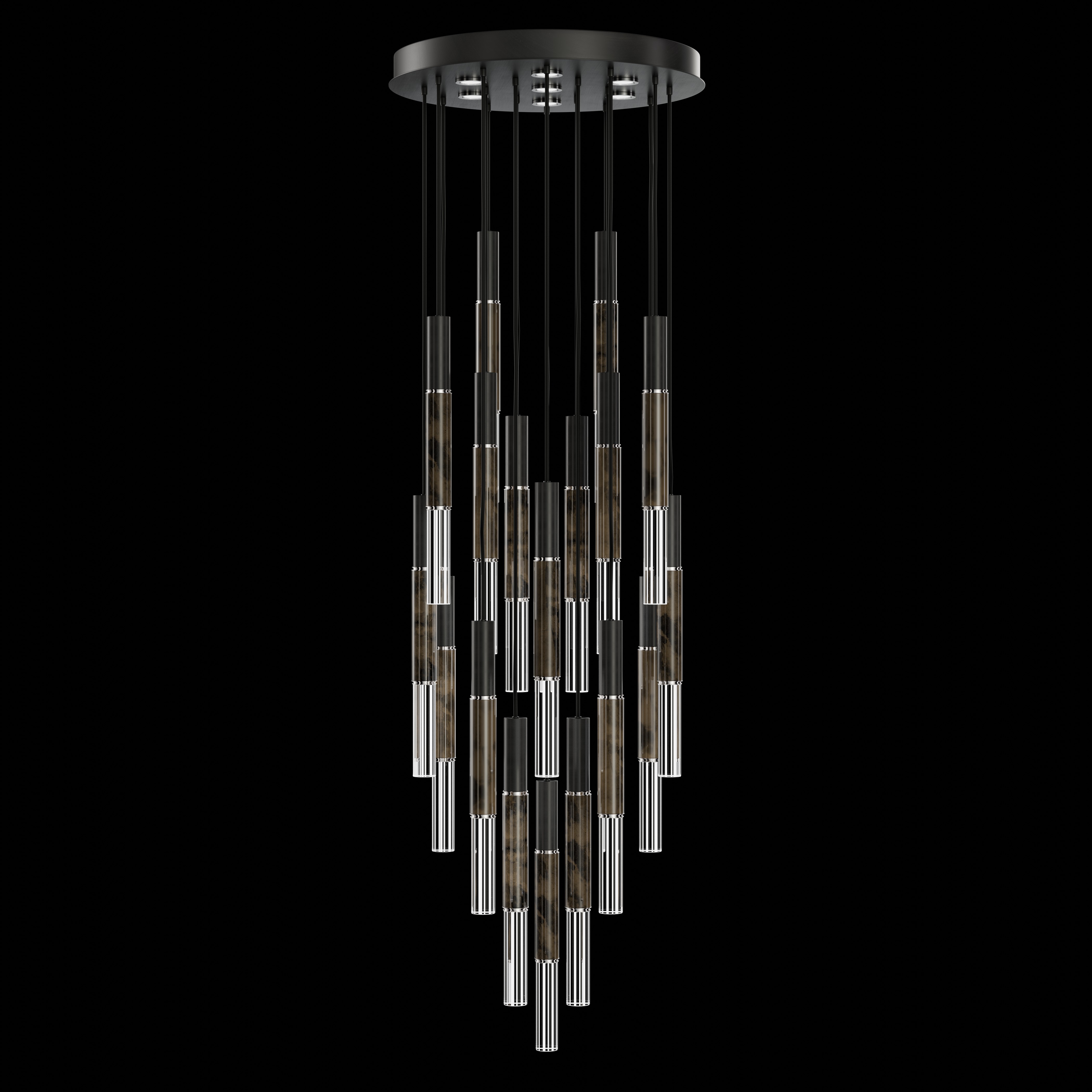 Antonia 31"W Round Pendant