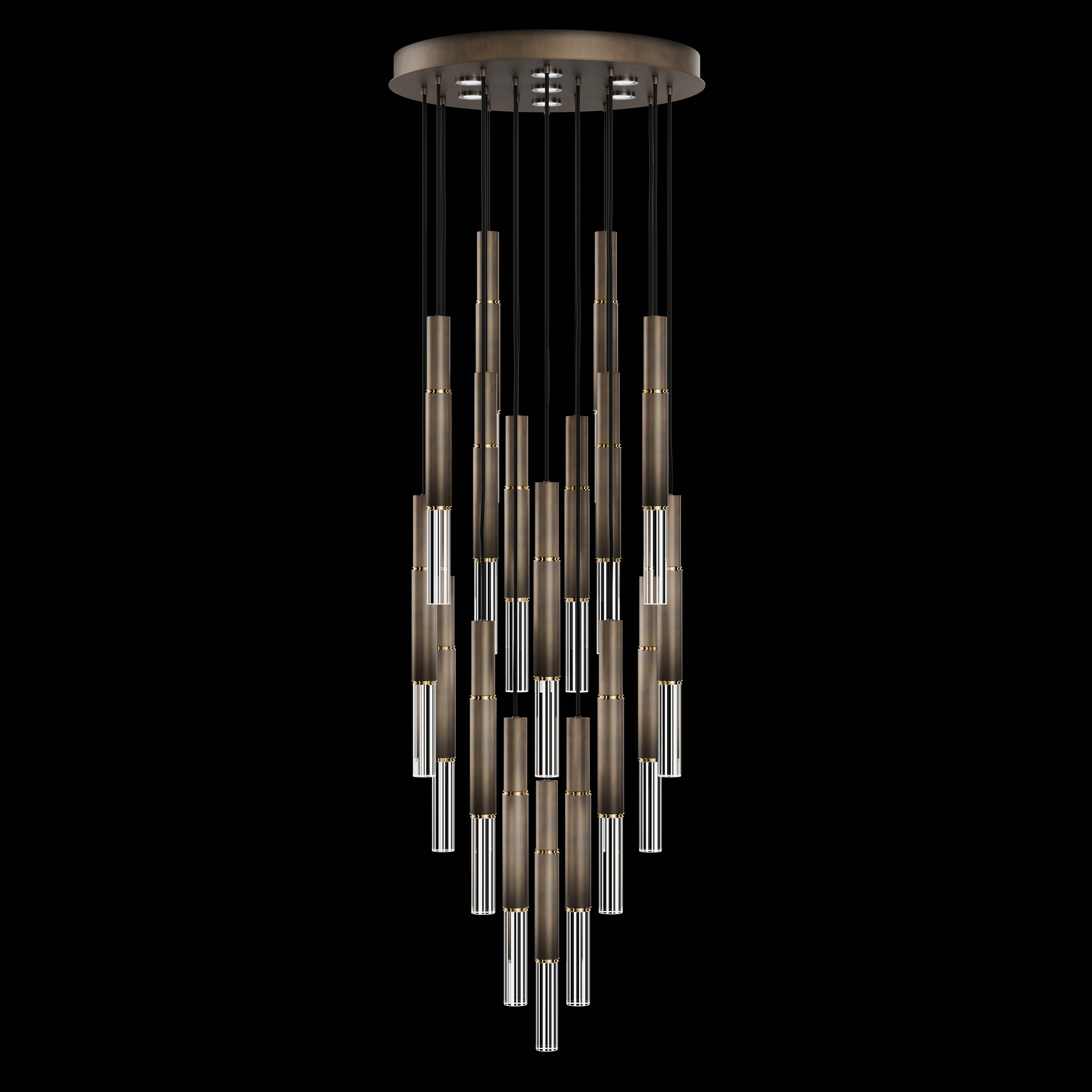 Antonia 31"W Round Pendant