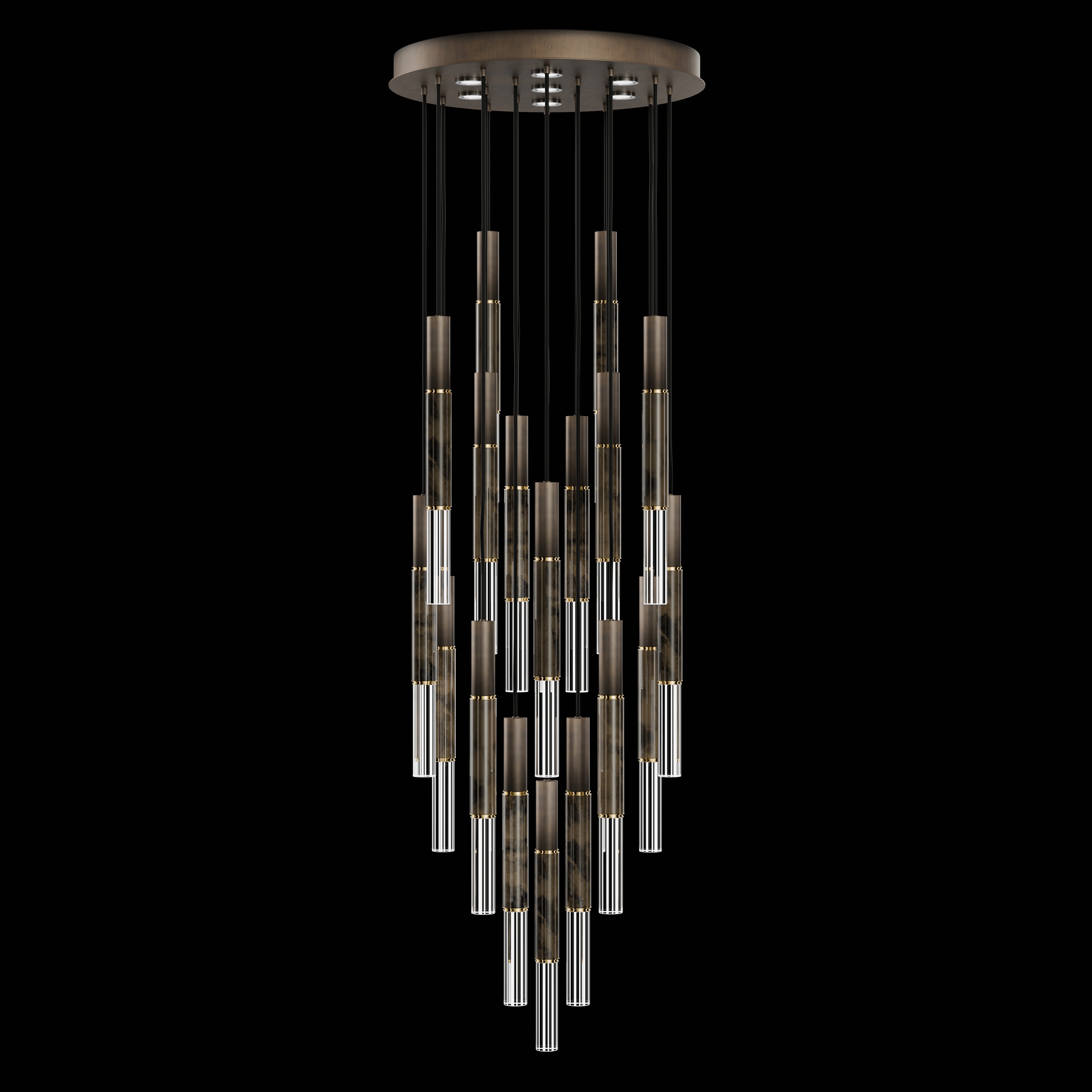 Antonia 31"W Round Pendant