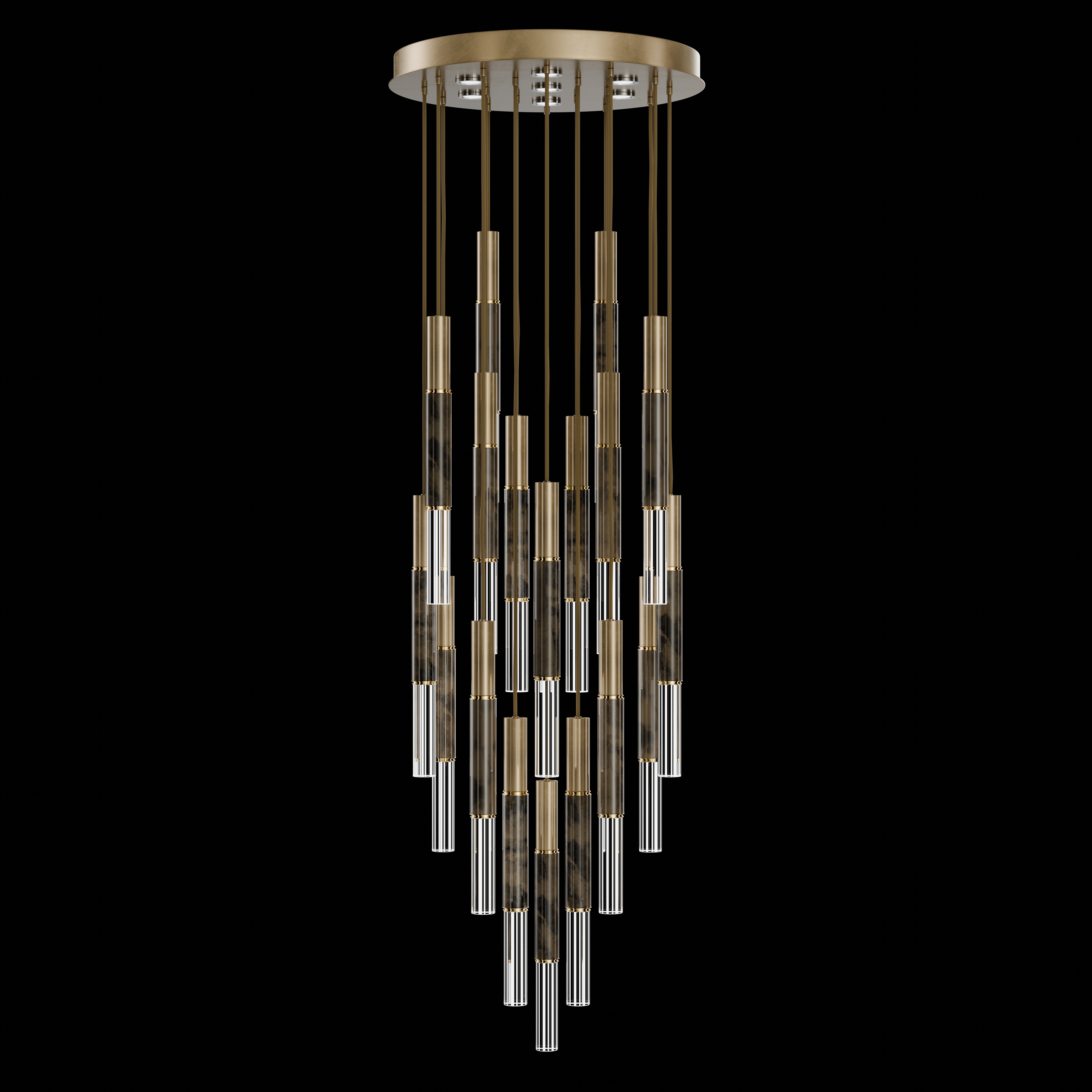 Antonia 31"W Round Pendant