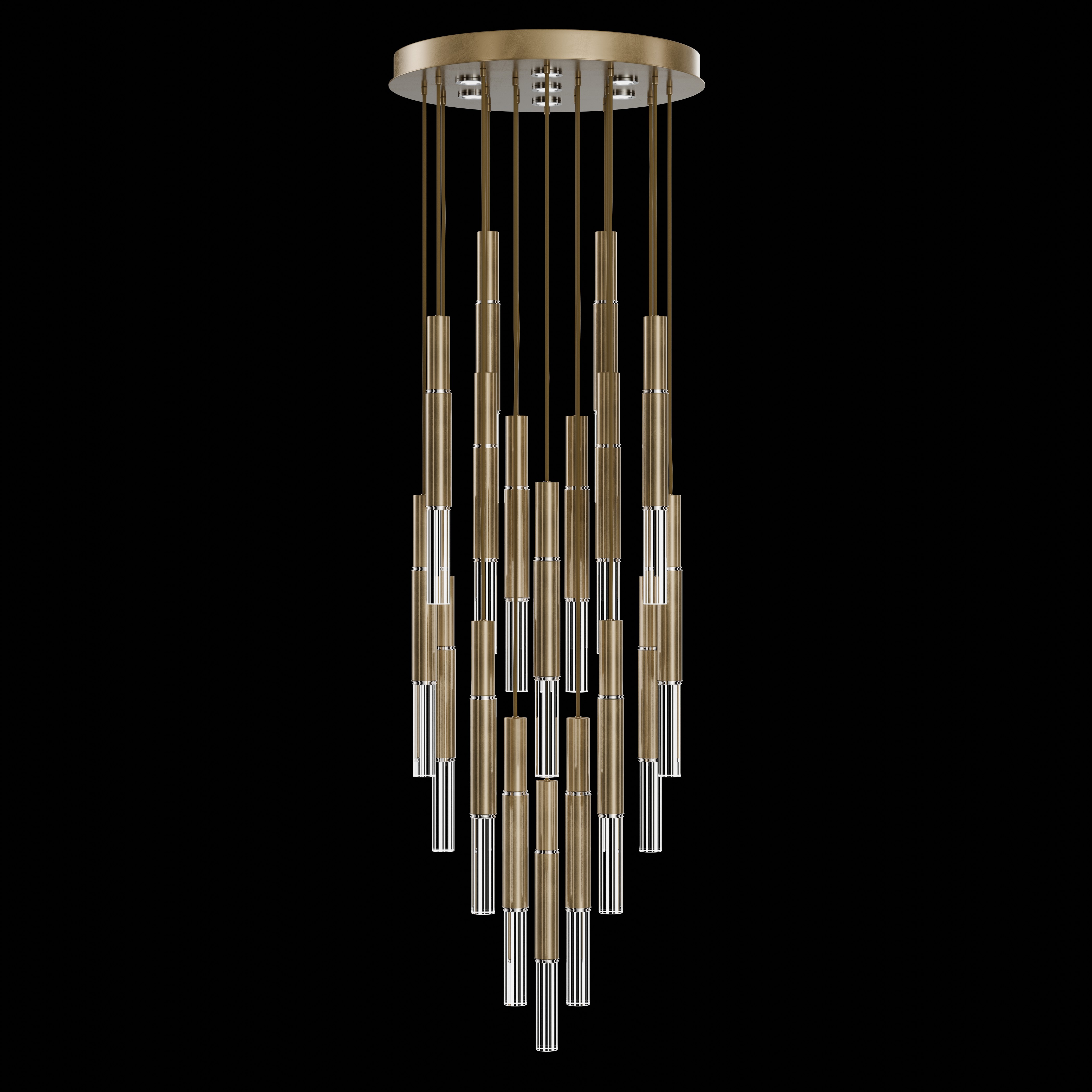 Antonia 31"W Round Pendant