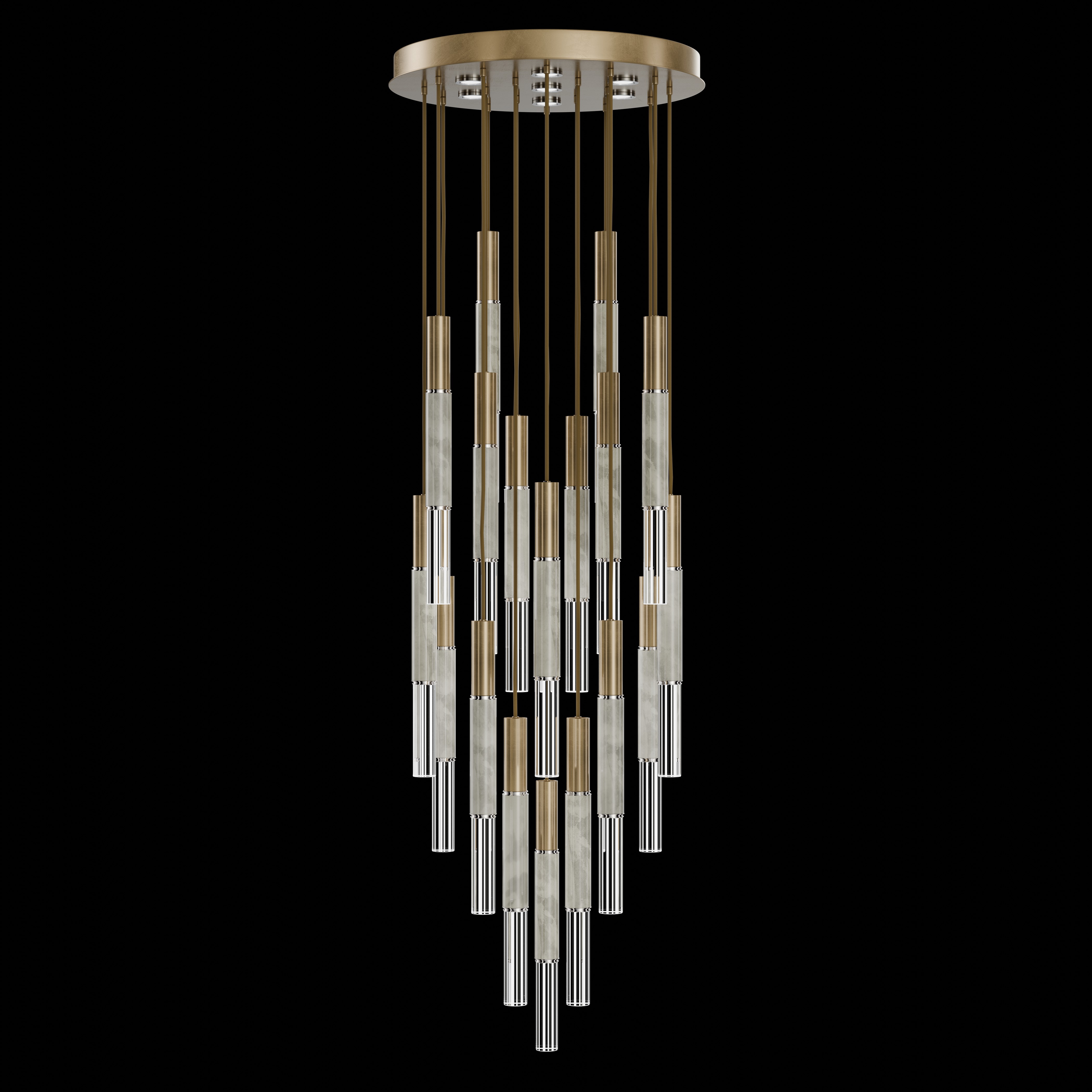 Antonia 31"W Round Pendant