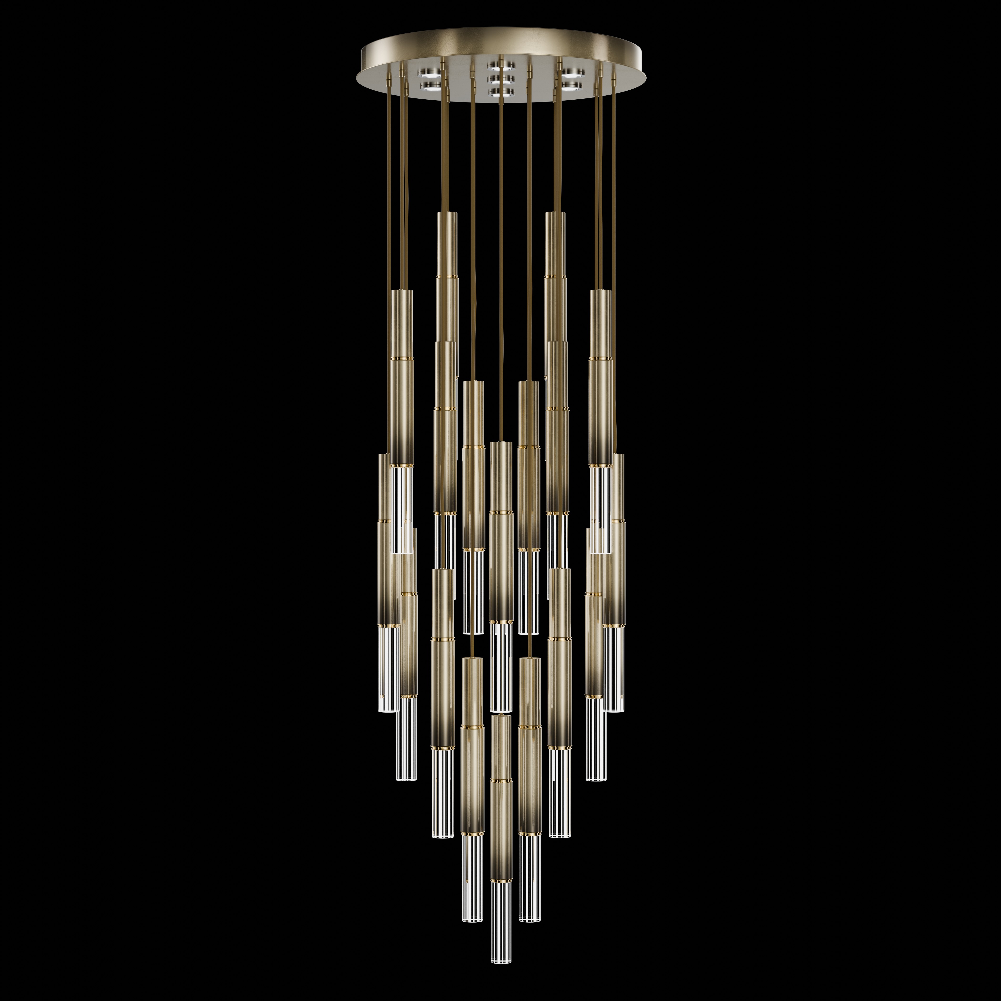 Antonia 31"W Round Pendant