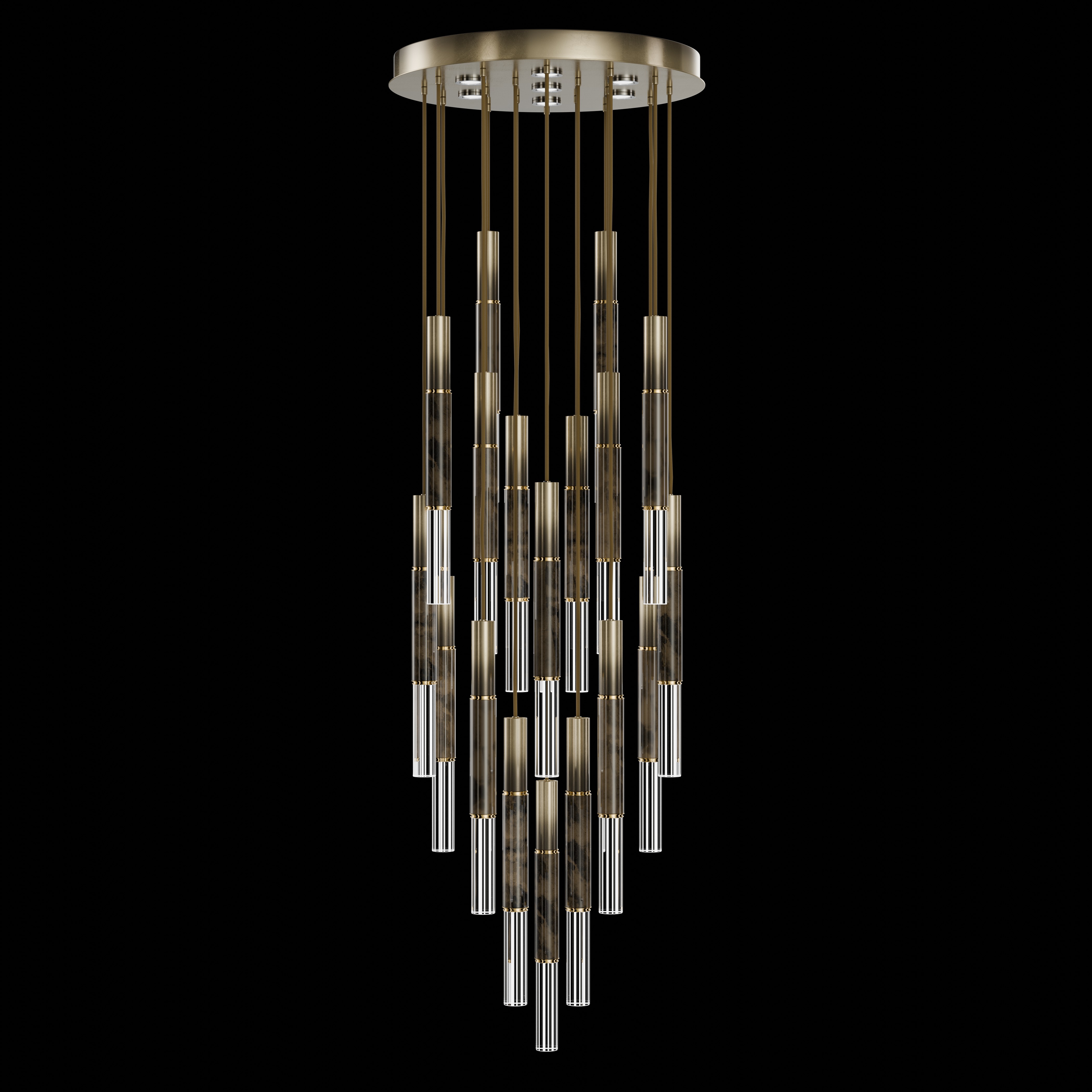 Antonia 31"W Round Pendant