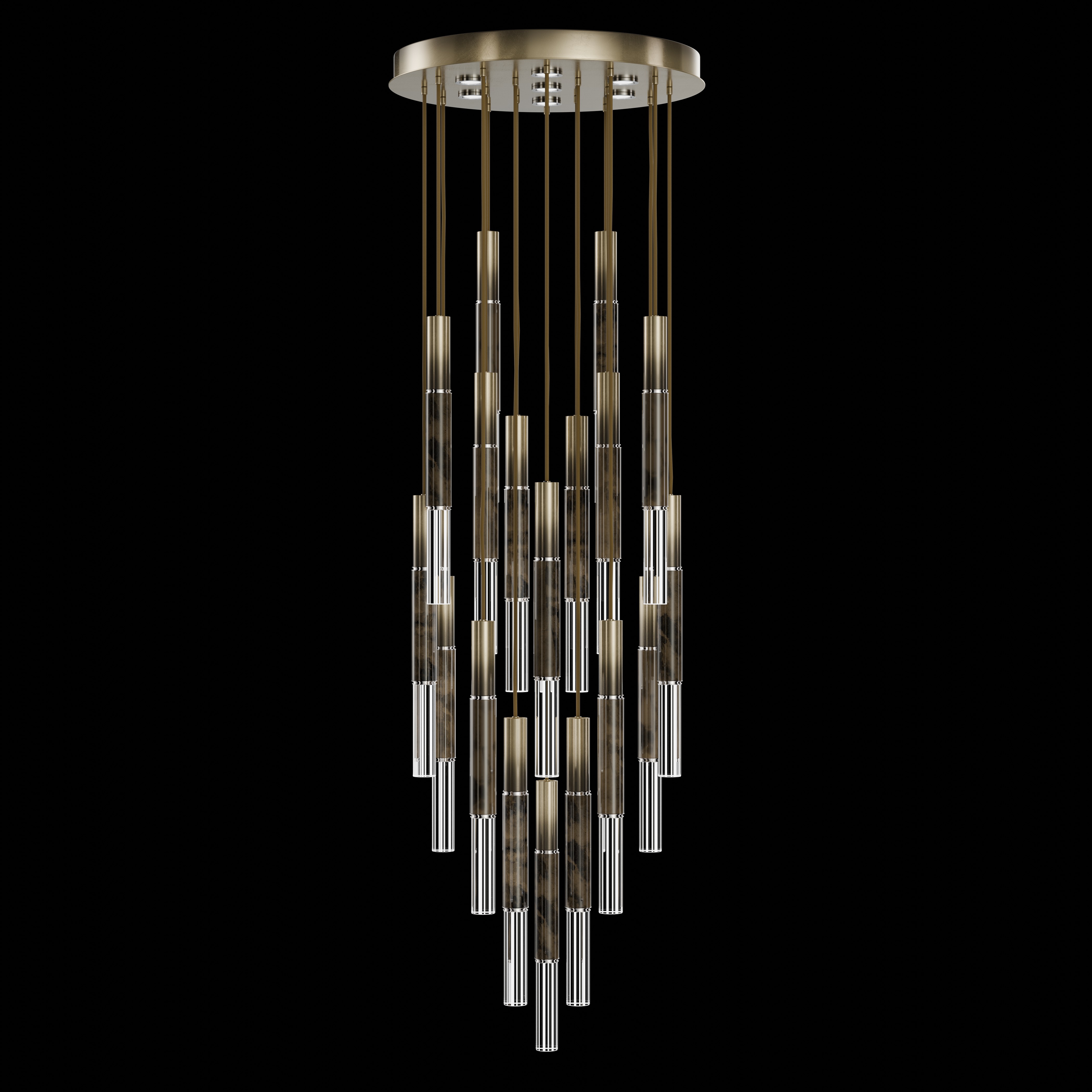 Antonia 31"W Round Pendant