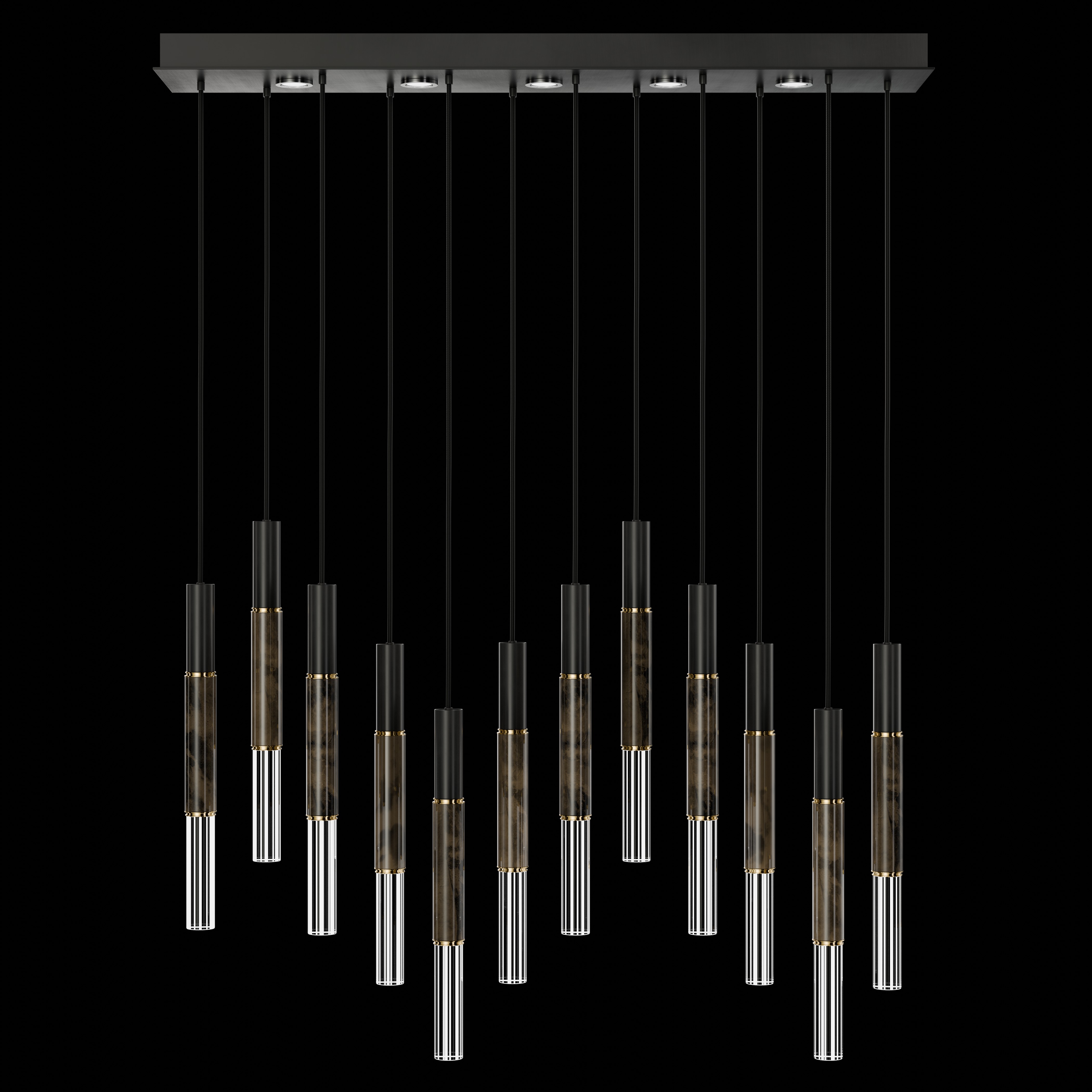 Antonia 61"W Rectangular Pendant