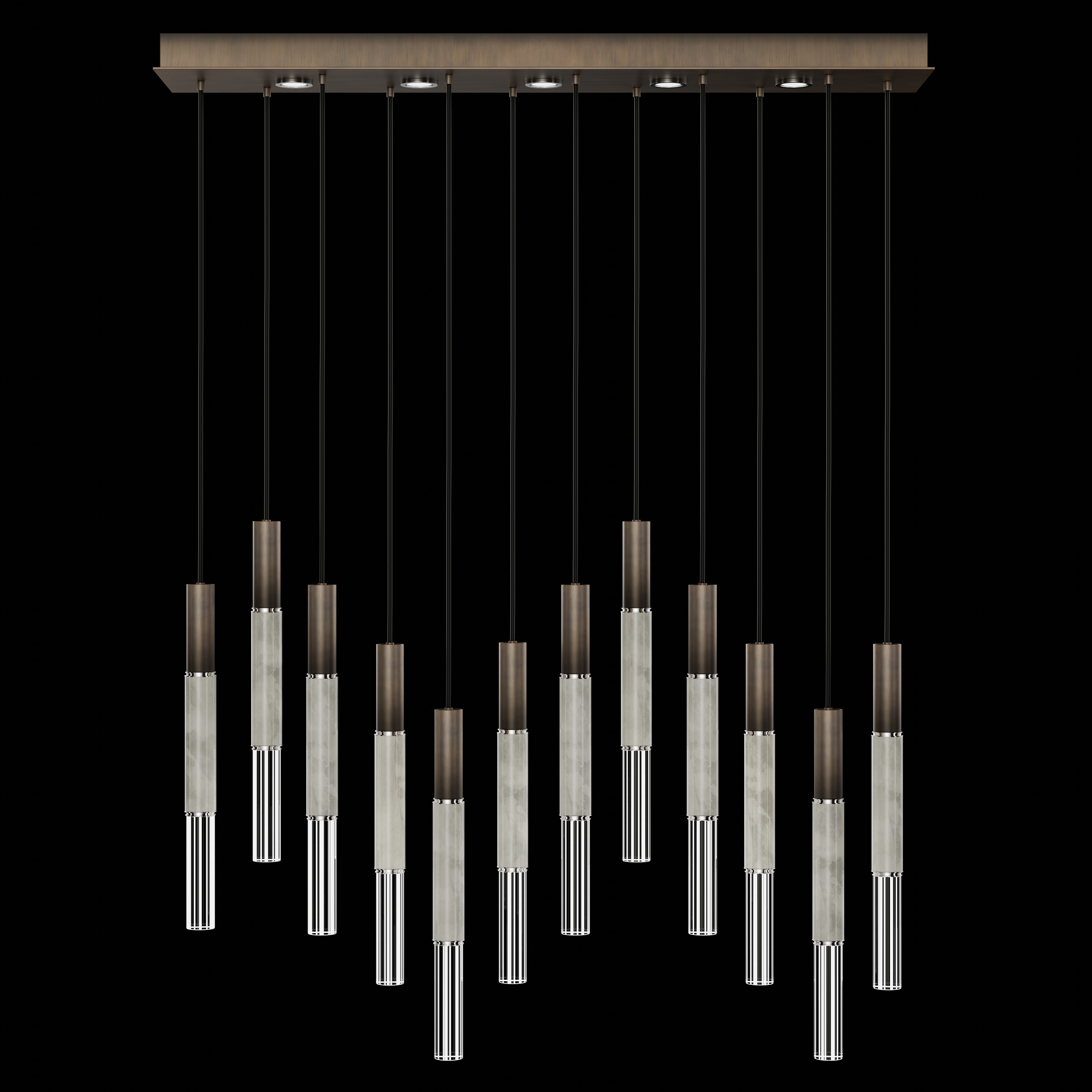 Antonia 61"W Rectangular Pendant