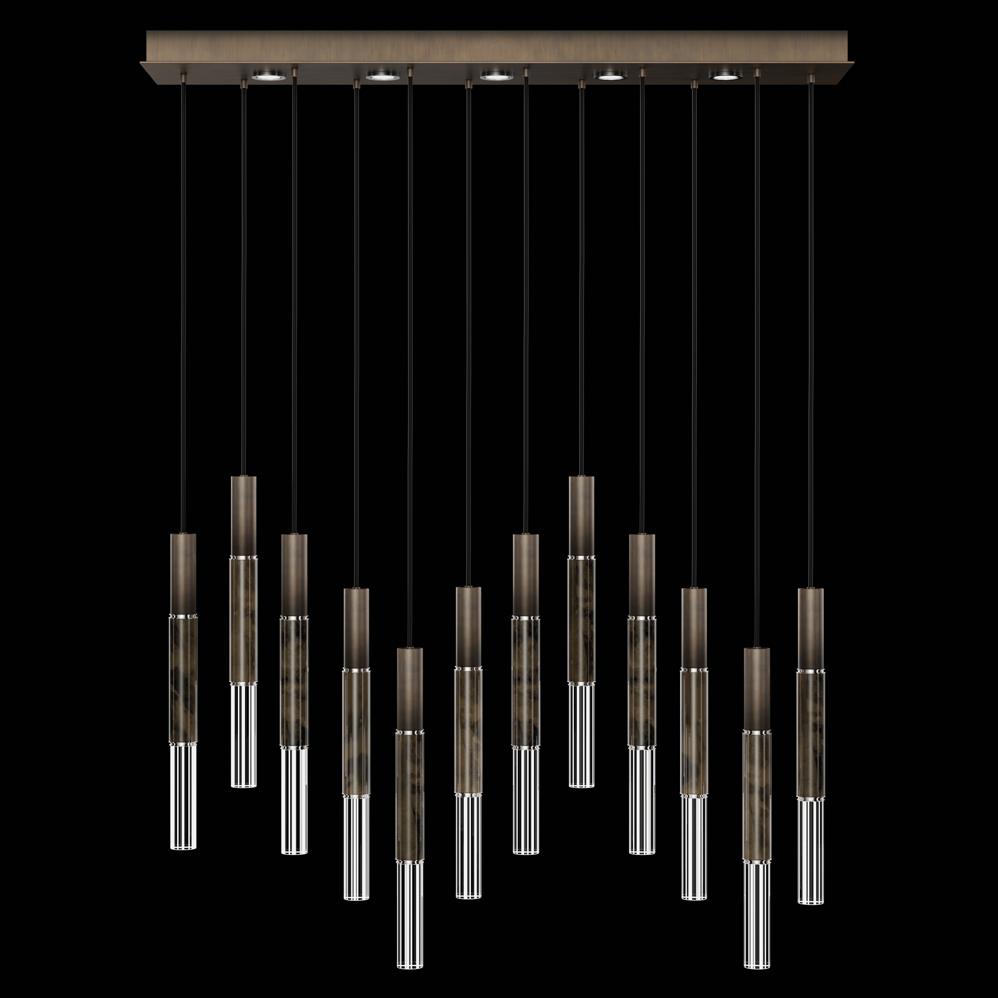 Antonia 61"W Rectangular Pendant