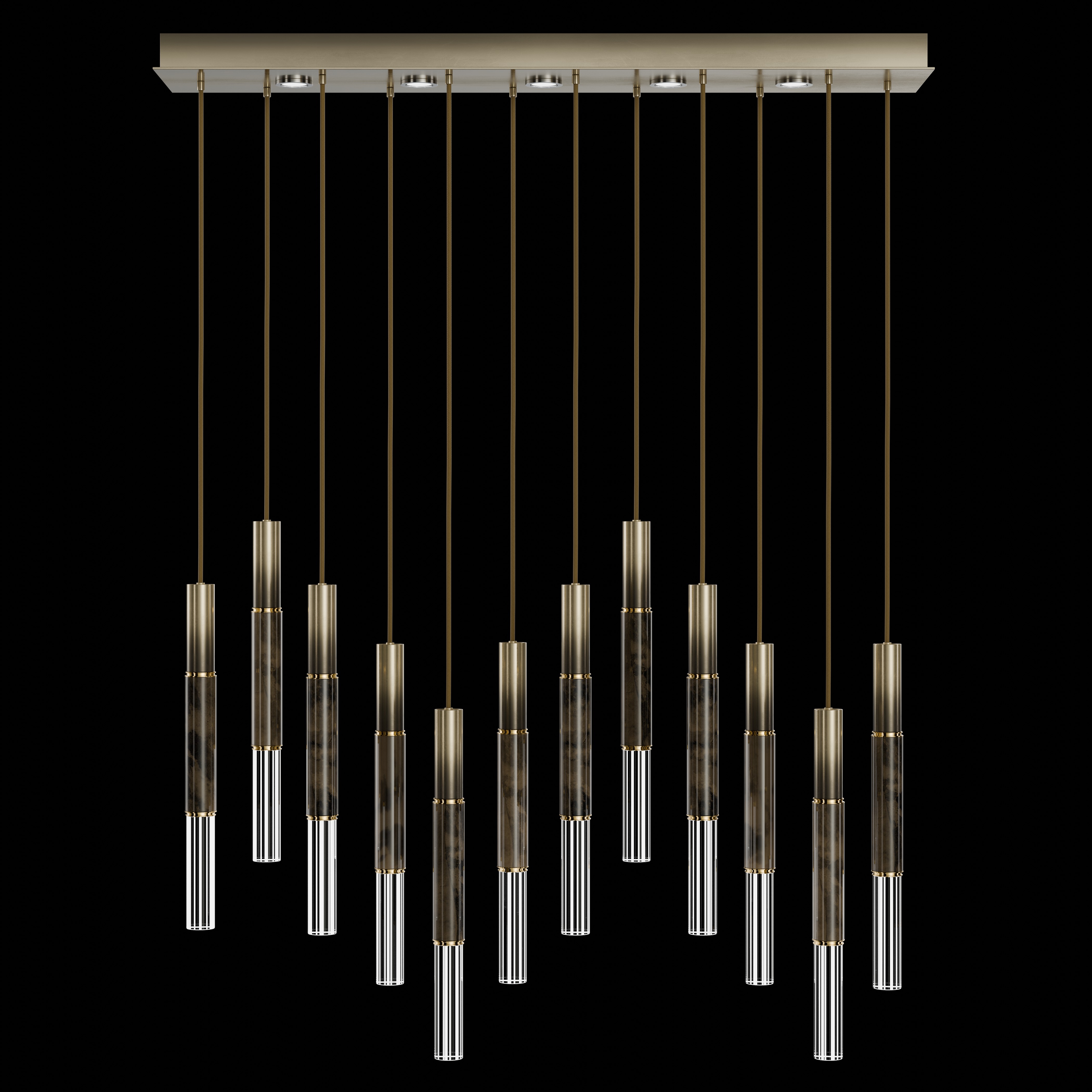 Antonia 61"W Rectangular Pendant