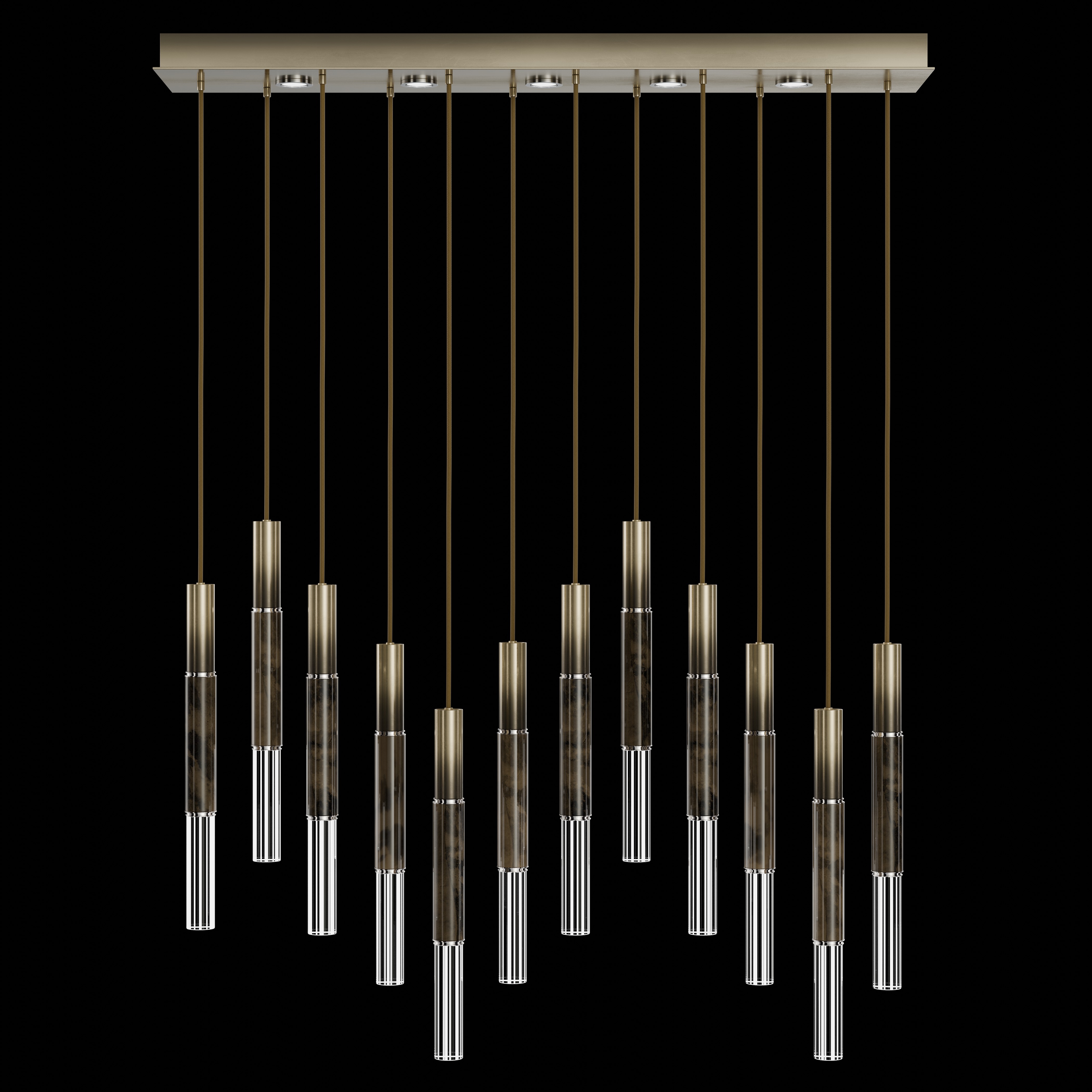 Antonia 61"W Rectangular Pendant