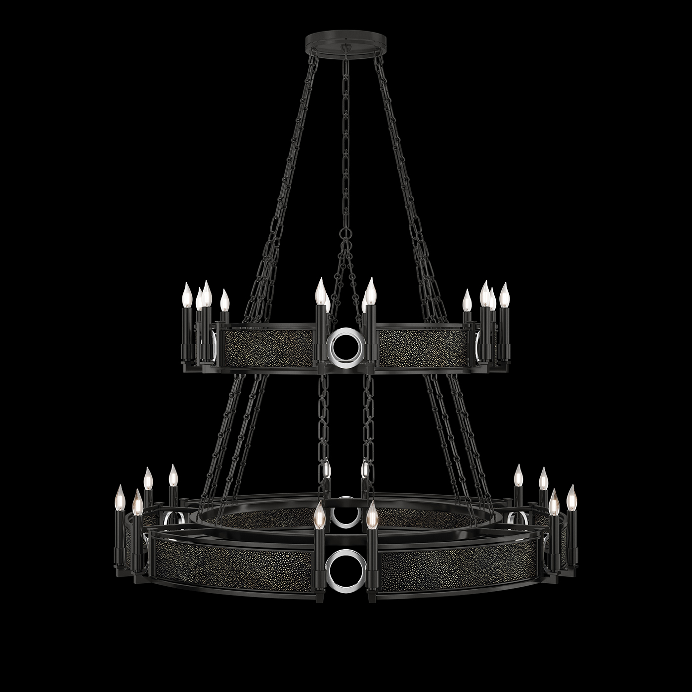 Mirage 50"W Round Chandelier
