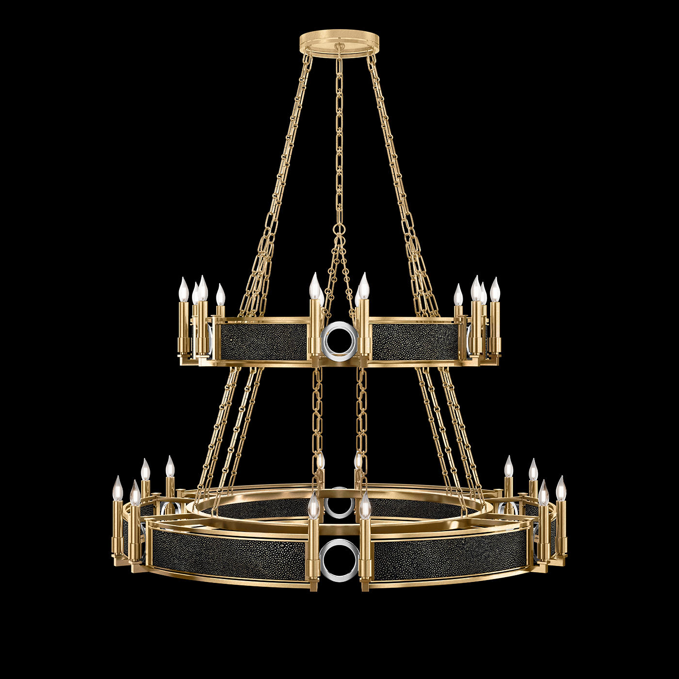 Mirage 50"W Round Chandelier