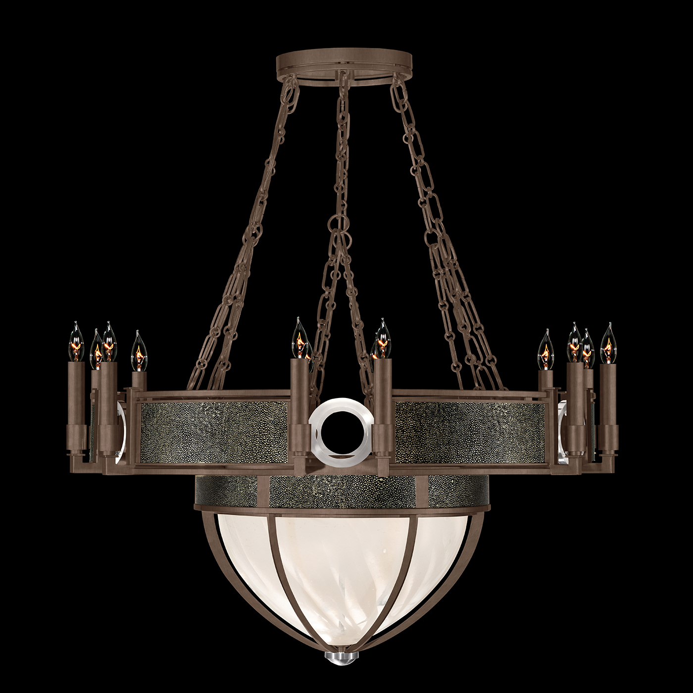 Mirage 35.75"W Round Chandelier