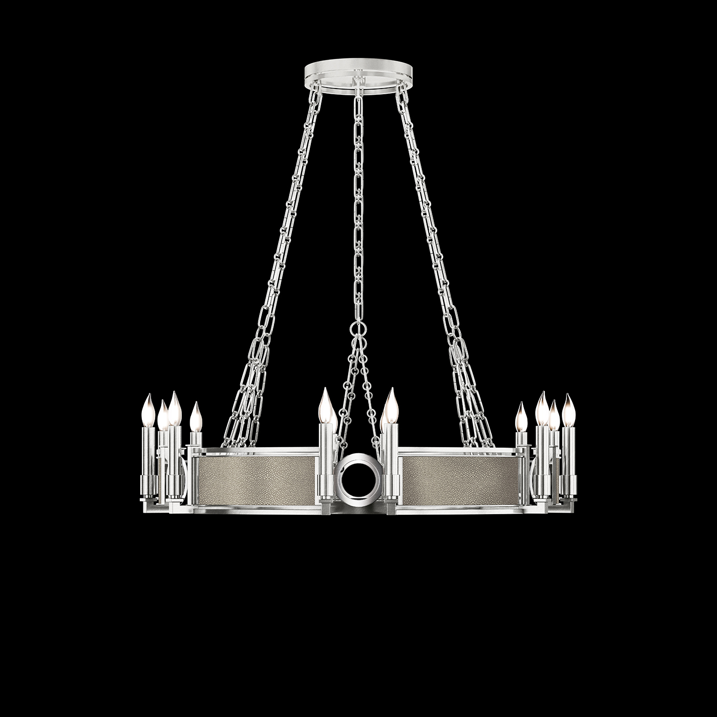 Mirage 35.75"W Round Chandelier