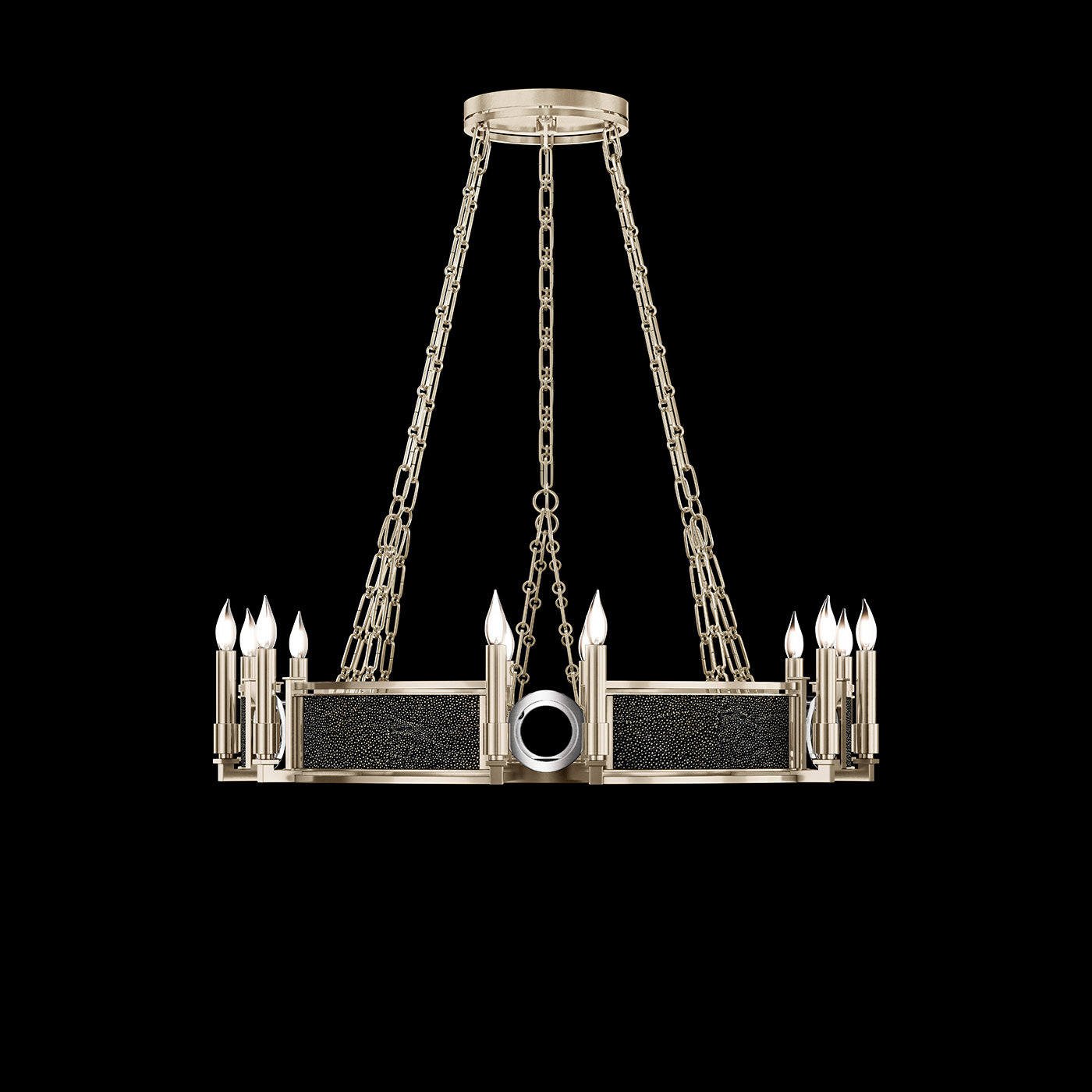 Mirage 35.75"W Round Chandelier