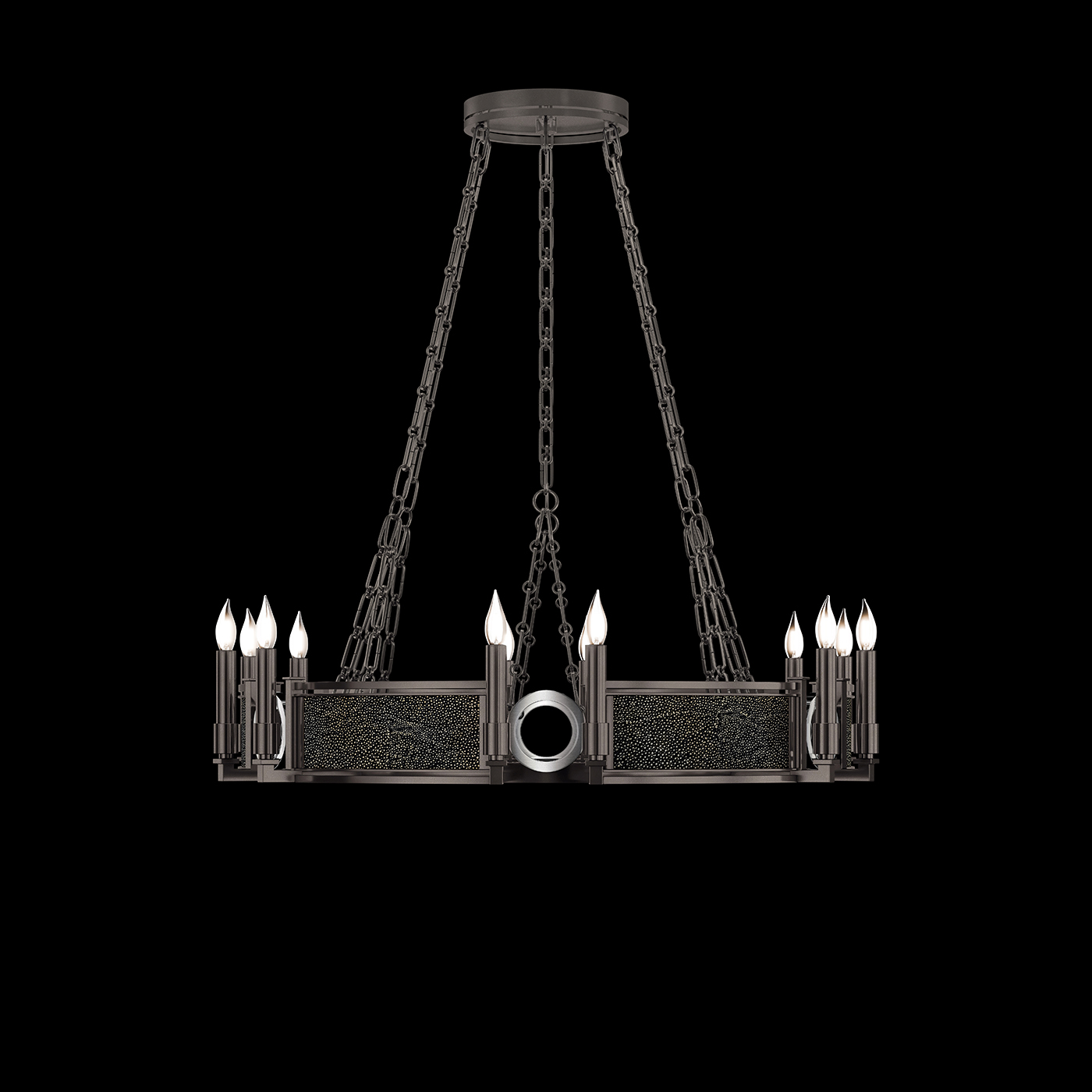 Mirage 35.75"W Round Chandelier