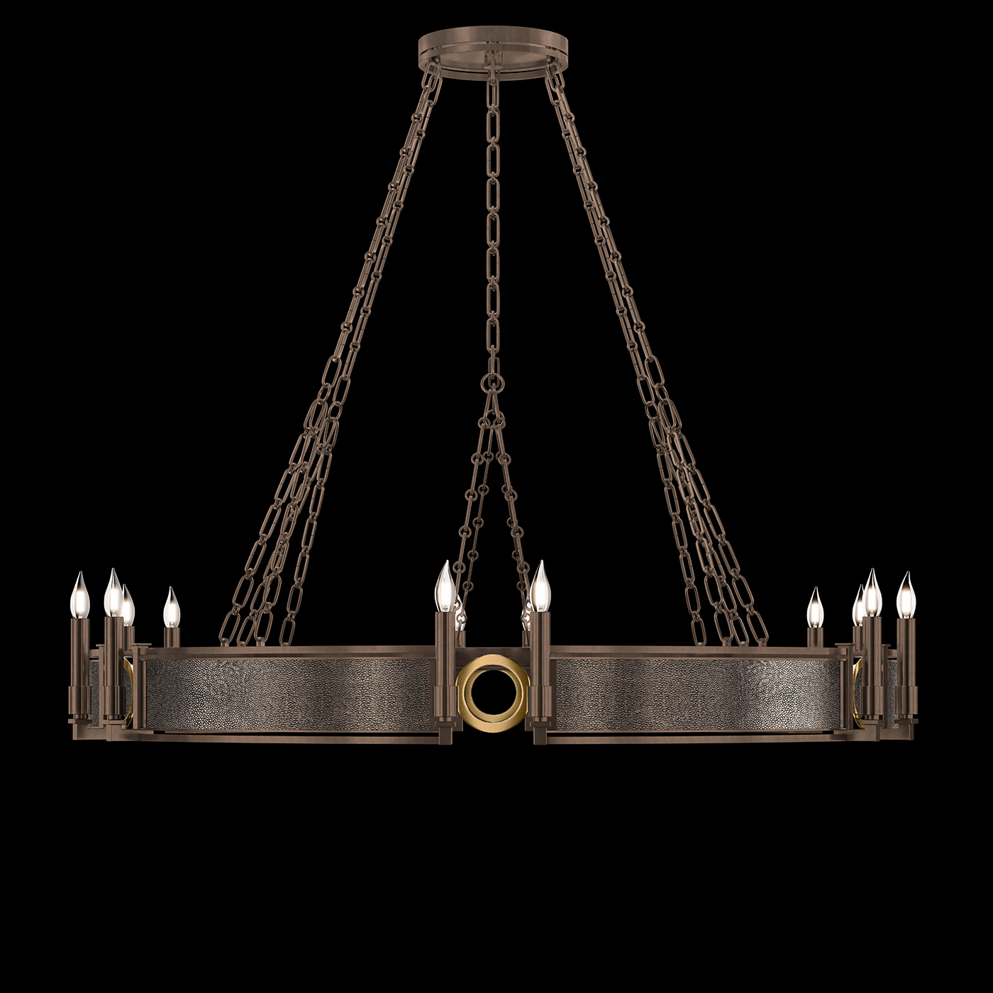 Mirage 49.75"W Round Chandelier