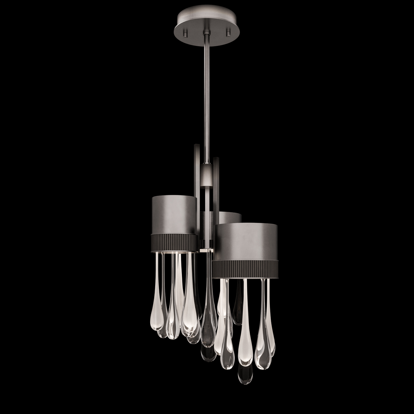 Rain 17.25"W Round Pendant