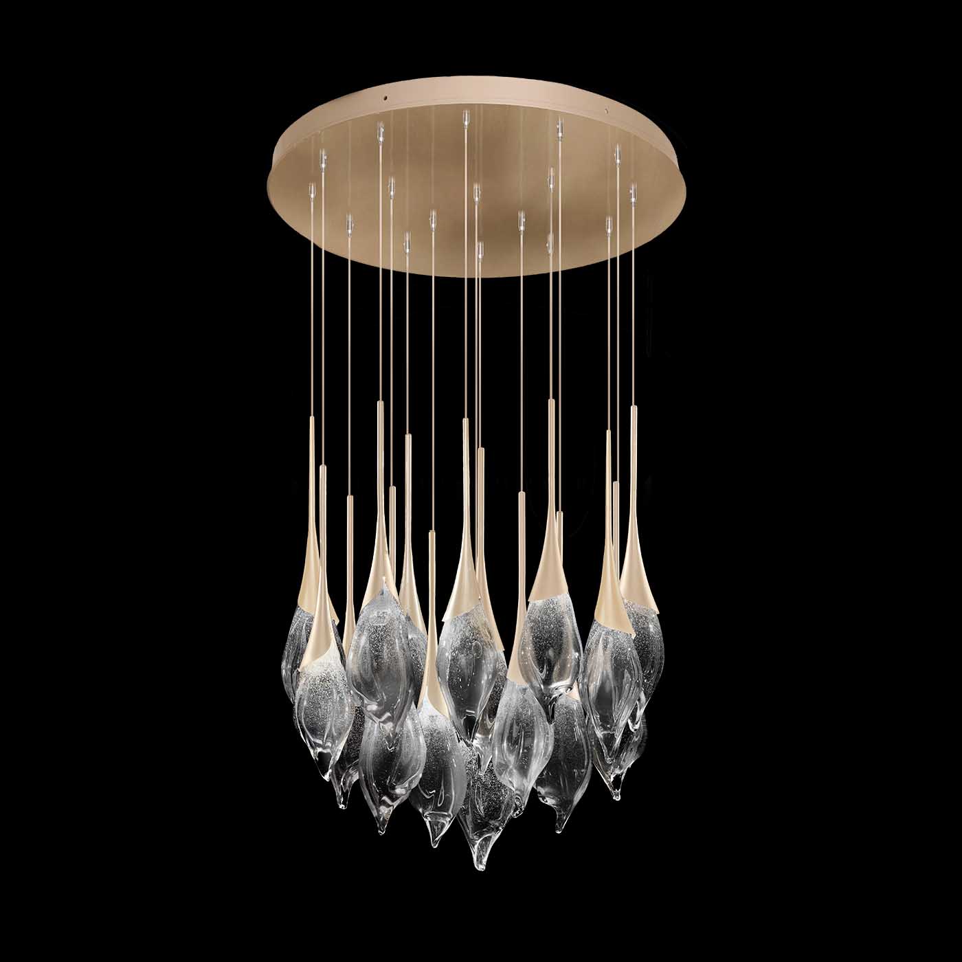 Mayu 32.75"W Round Low Pendant