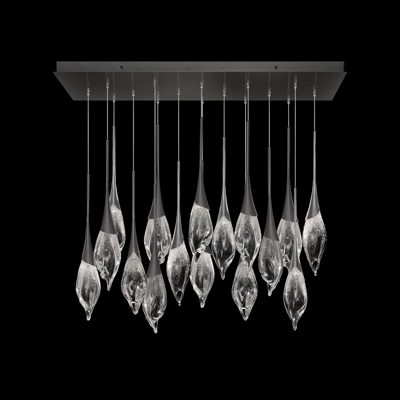 Mayu 54"W Rectangular Low Pendant