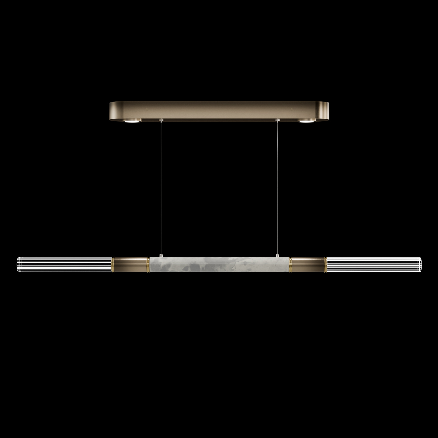 Antonia 62"W Linear Pendant