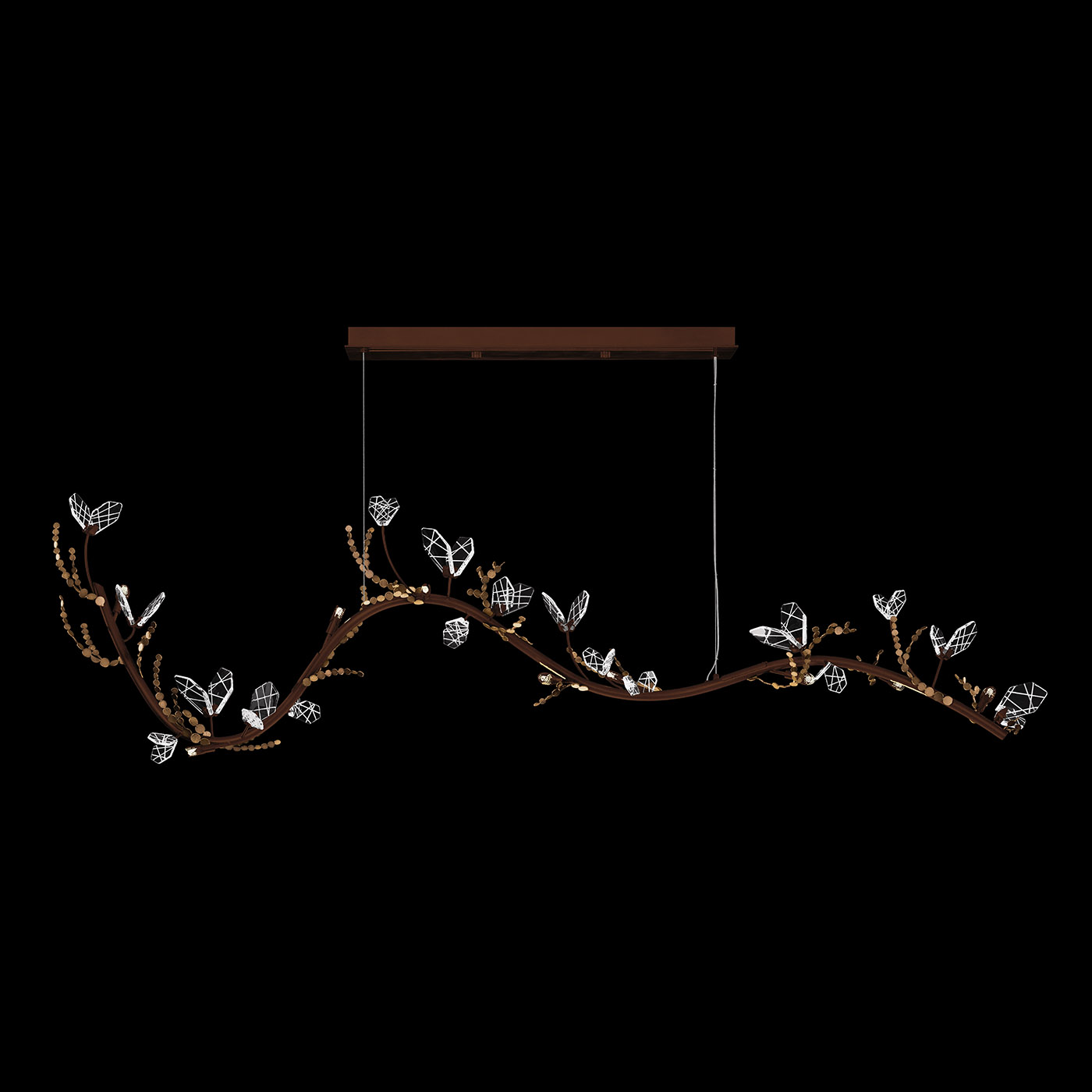 Volare 77.5"W Round Pendant