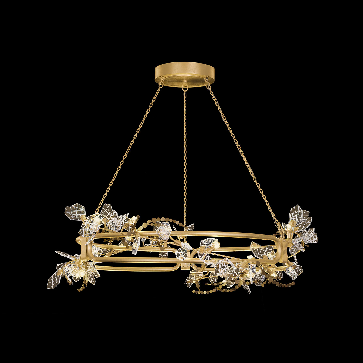 Volare 47"W Round Pendant