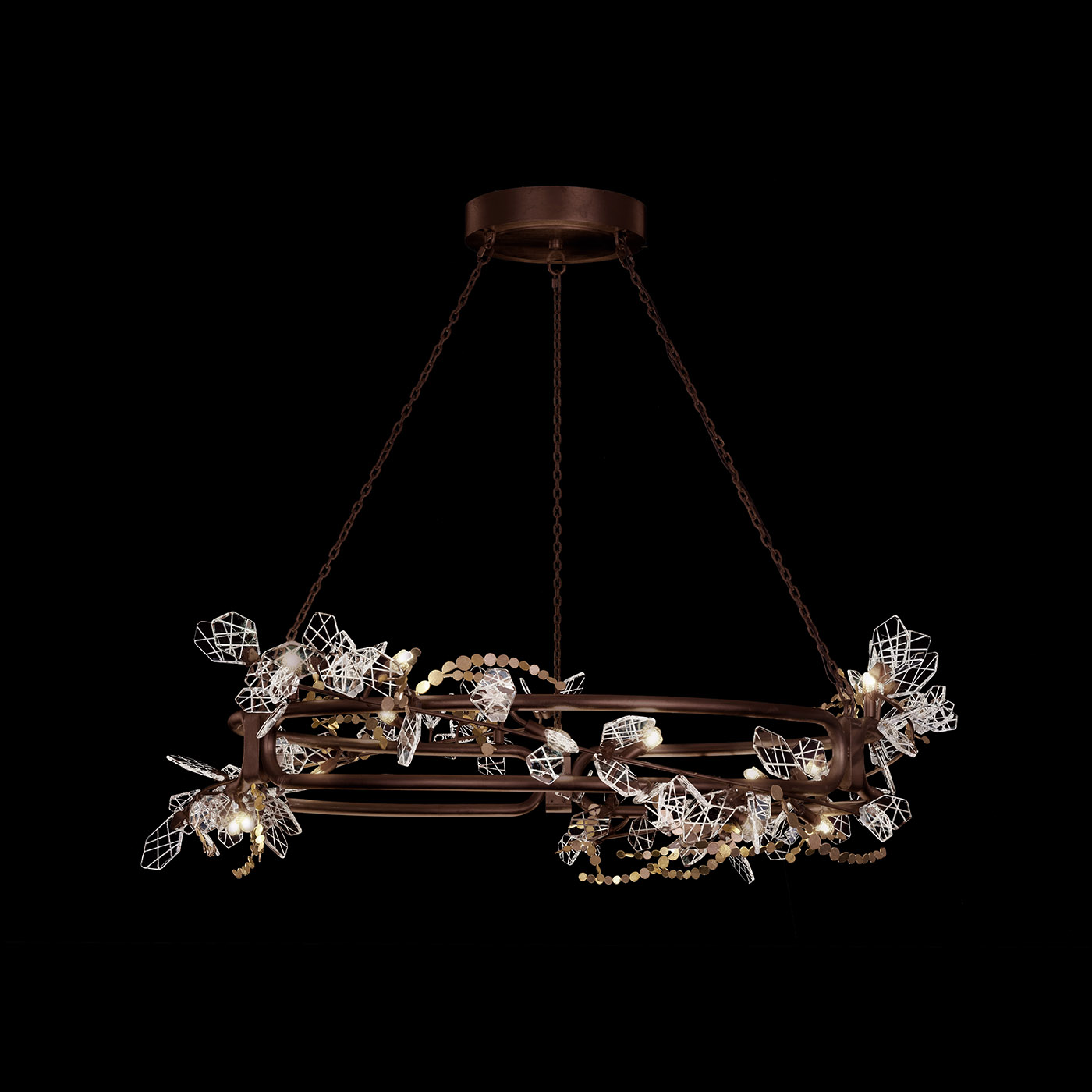 Volare 47"W Round Pendant