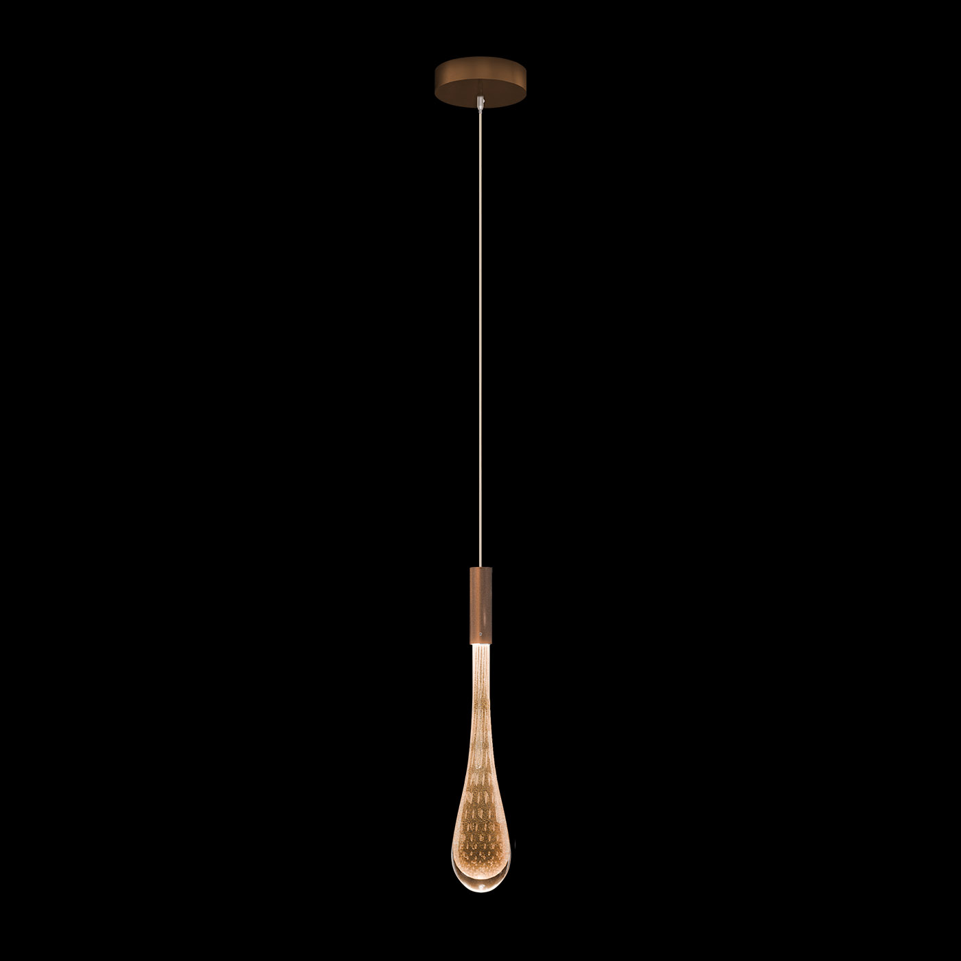 Rain 6.5"W Round Pendant