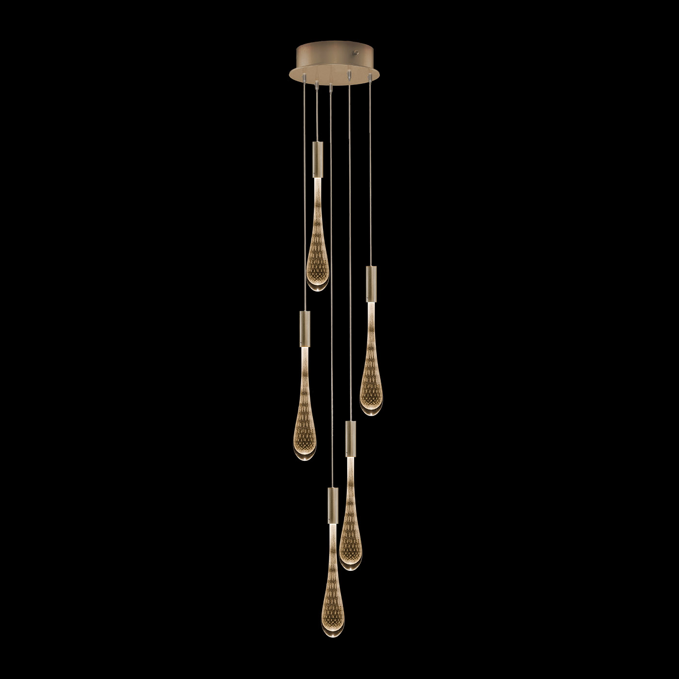 Rain 10"W Round Pendant