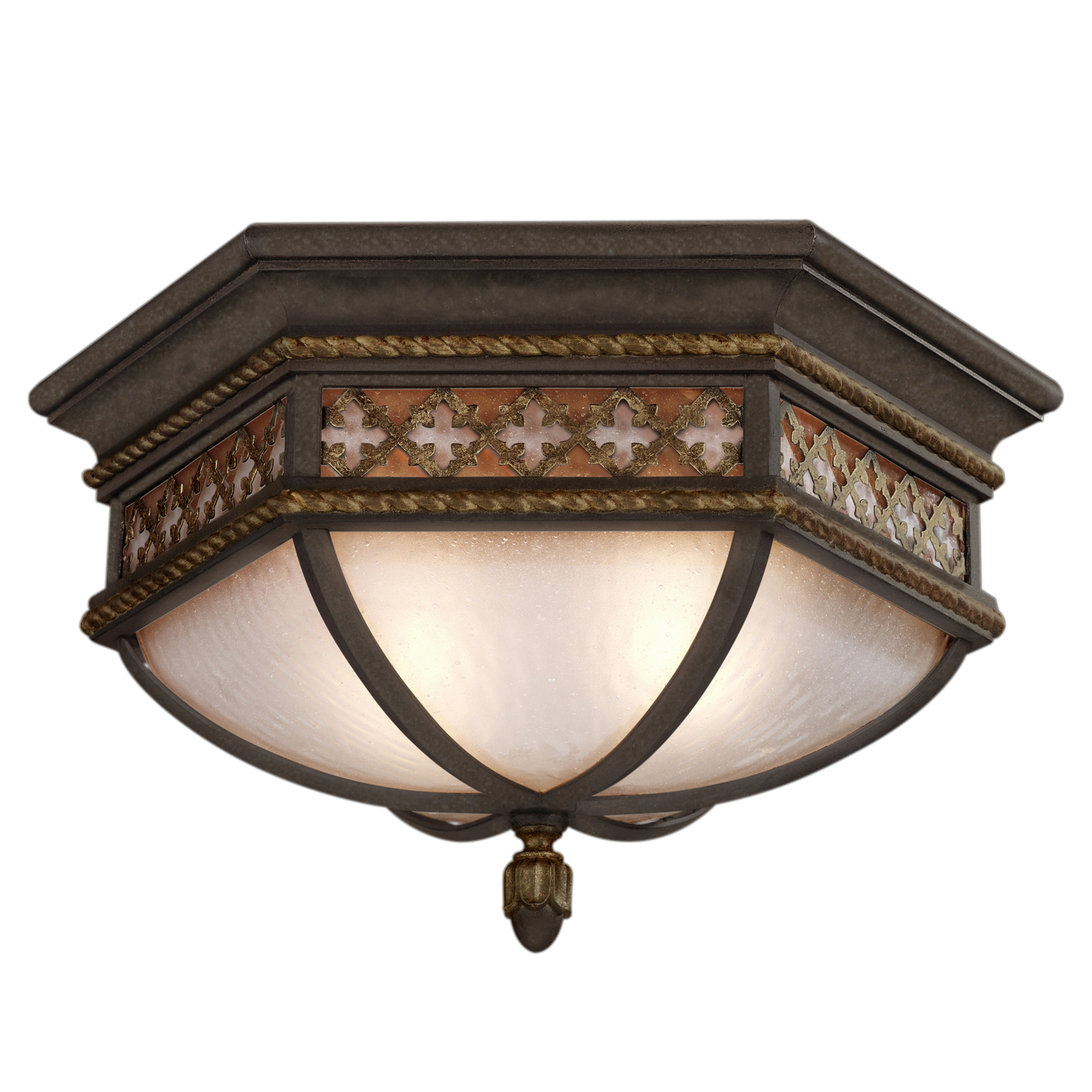 Chateau Outdoor 21"W Outdoor Flush Mount