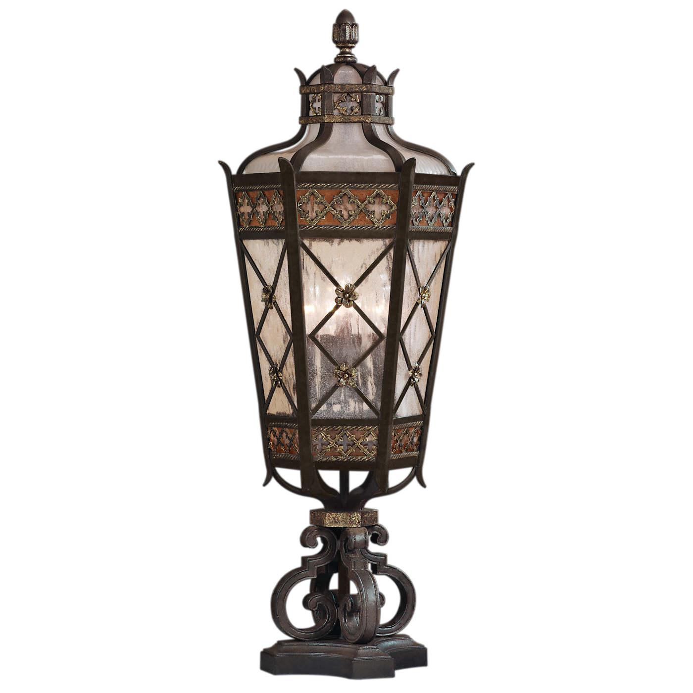 Chateau Outdoor 35"H Outdoor Pier Mount