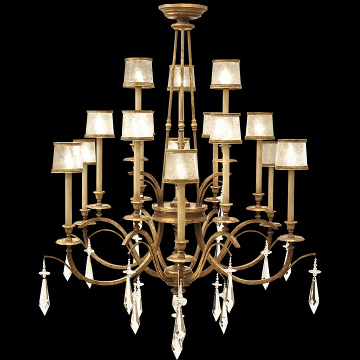 Monte Carlo 58"W Round Chandelier