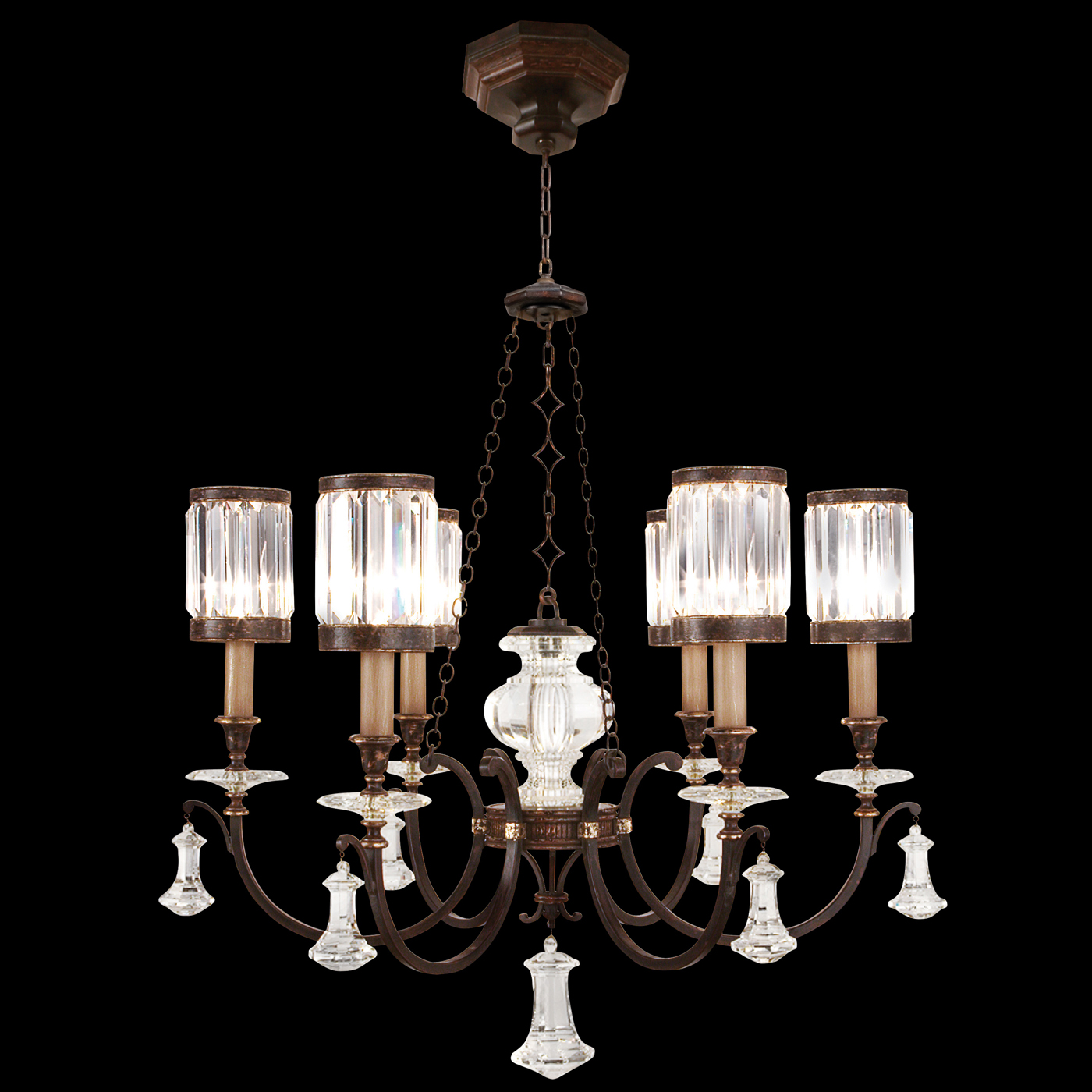 Eaton Place 32"W Round Chandelier