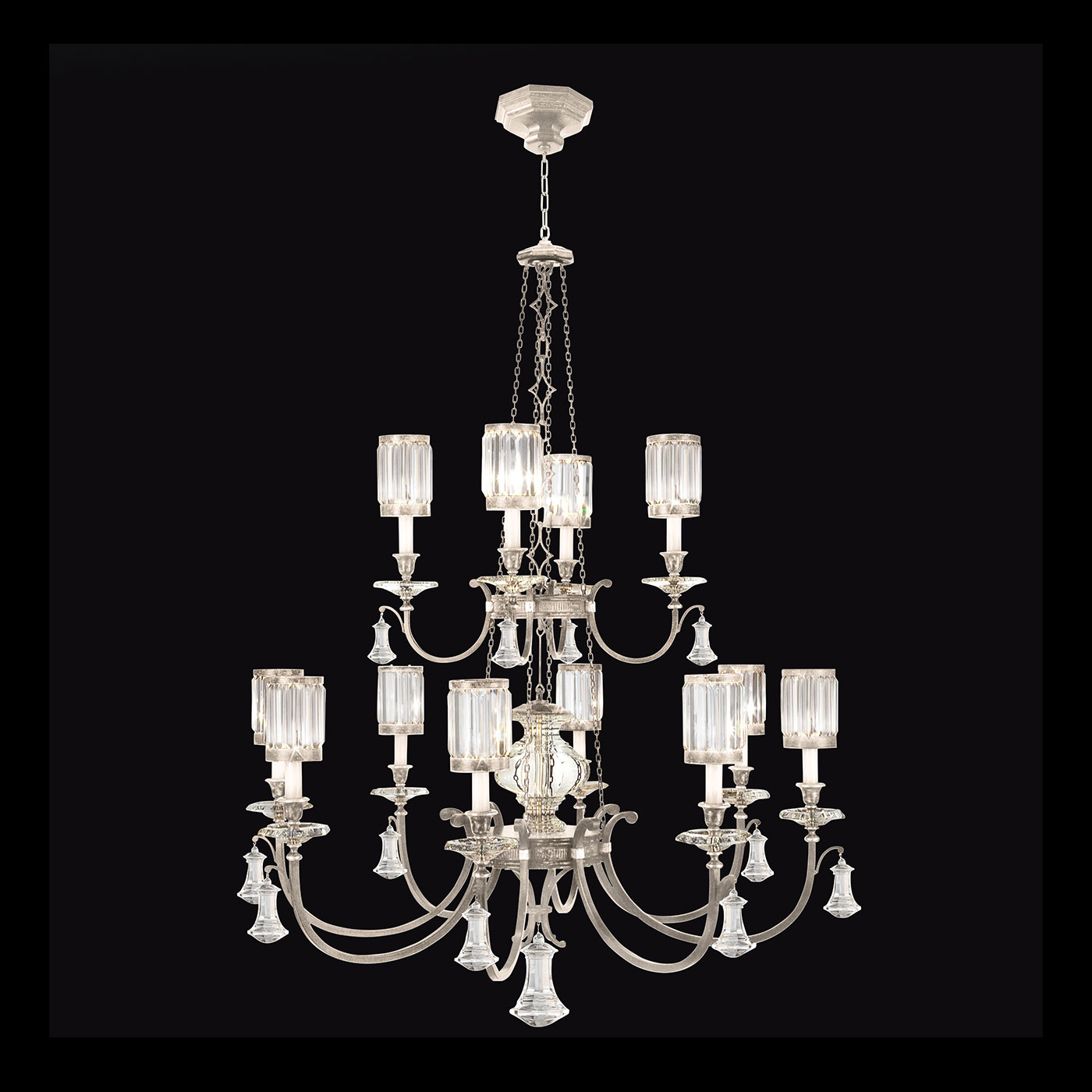Eaton Place 53"W Round Chandelier