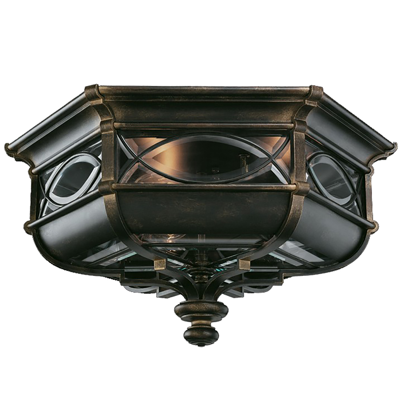 Warwickshire 21"W Outdoor Flush Mount