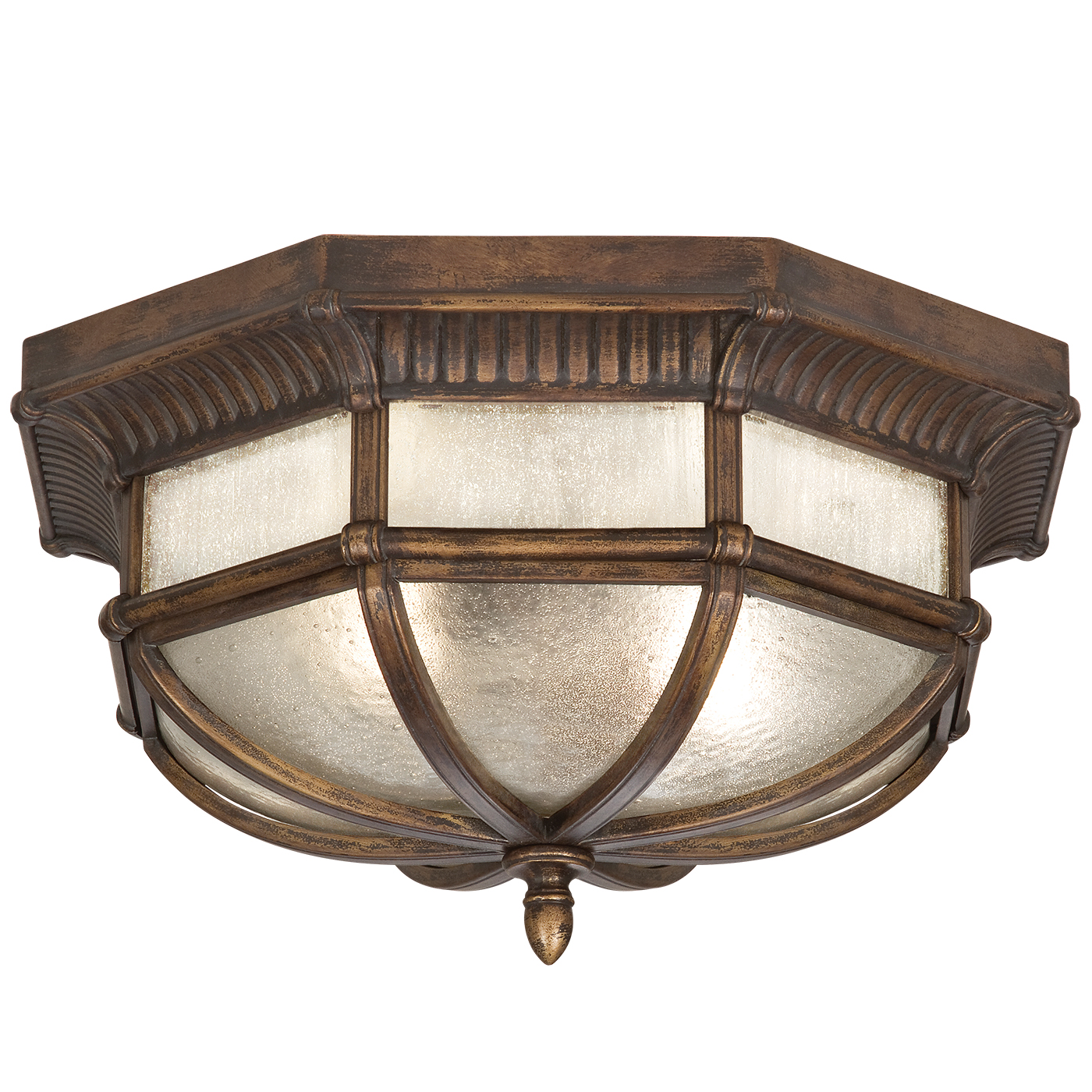 Holland Park 16"W Outdoor Flush Mount