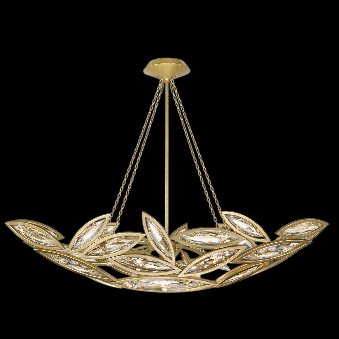 Marquise 50"W Oblong Pendant