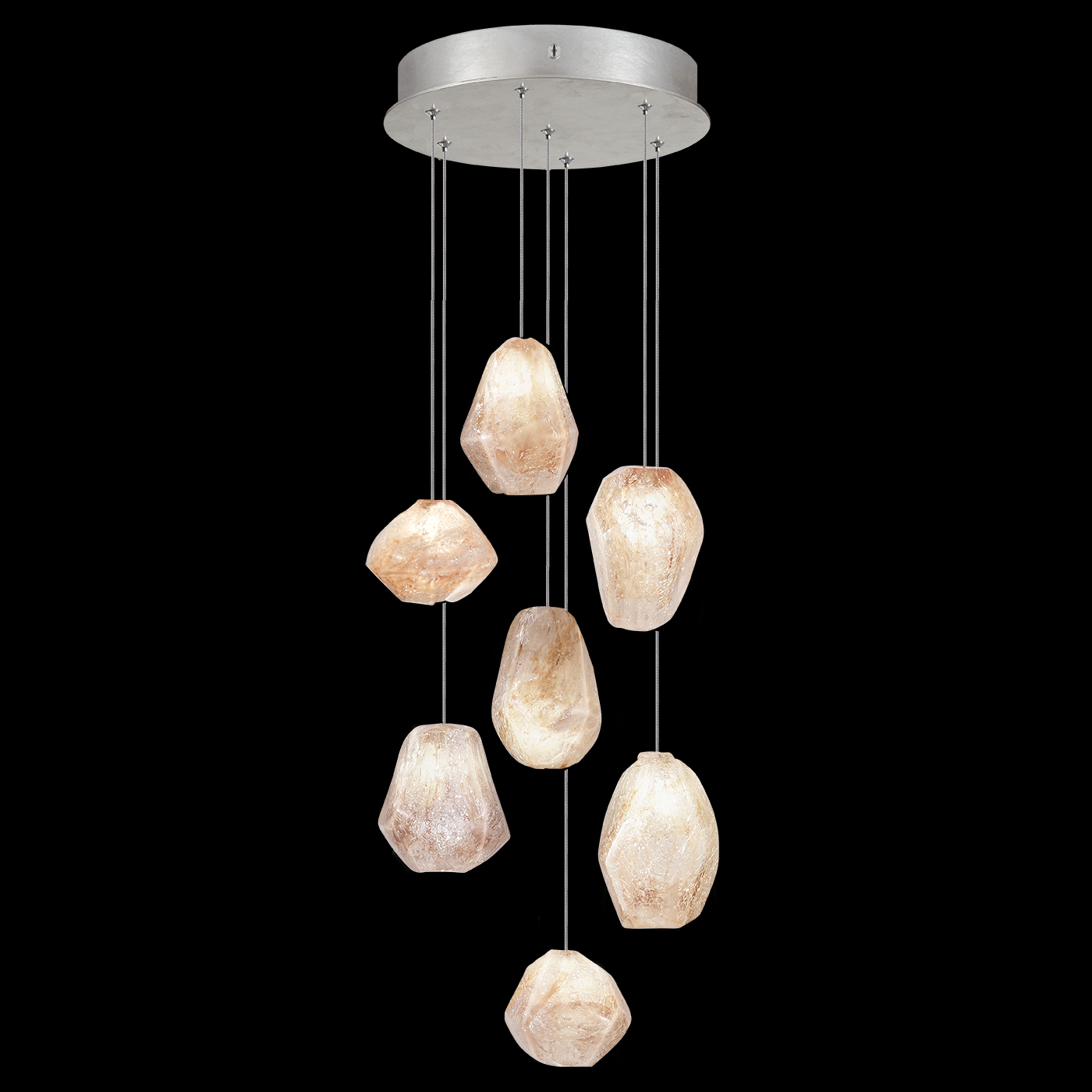 Natural Inspirations 14"W Round Pendant