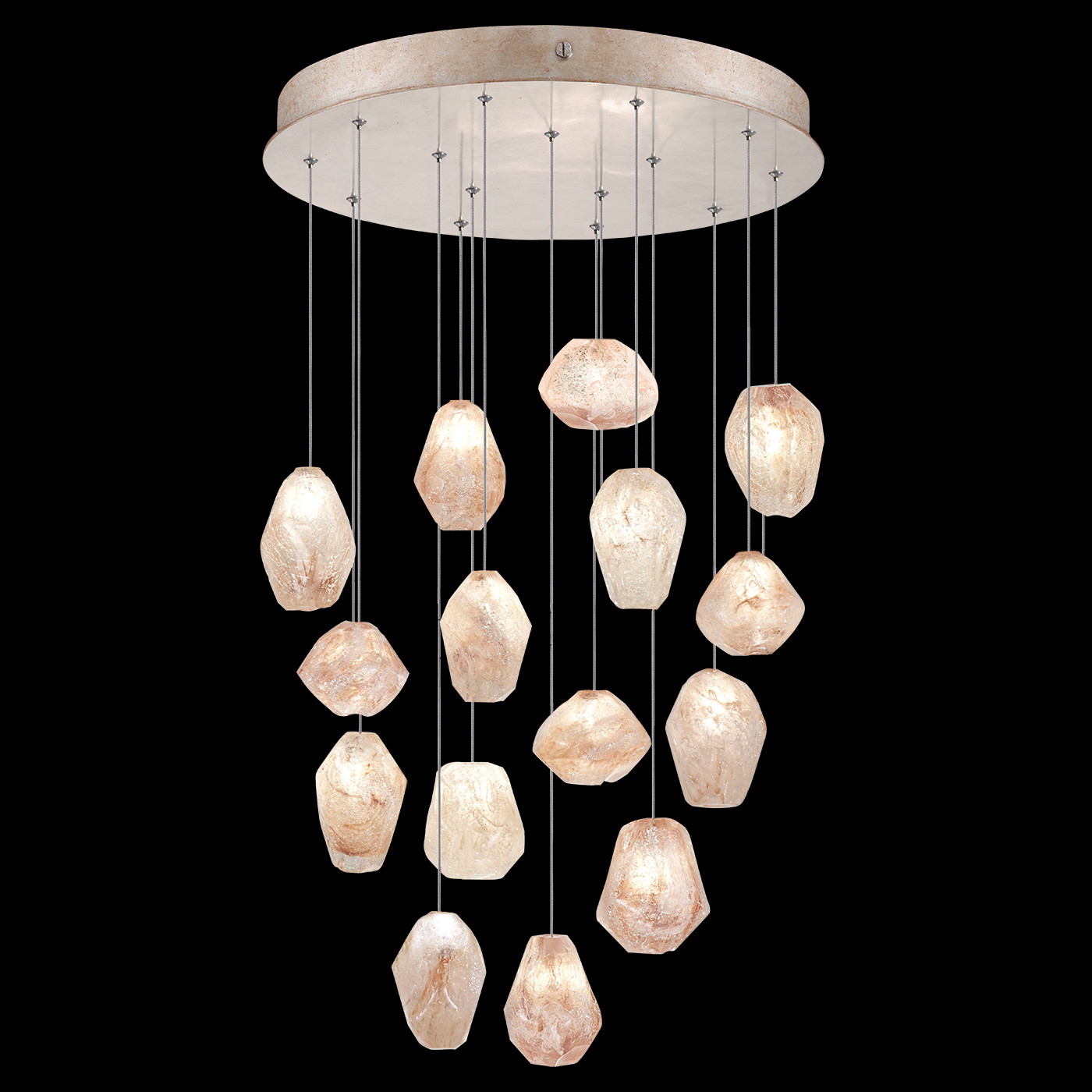Natural Inspirations 21"W Round Pendant
