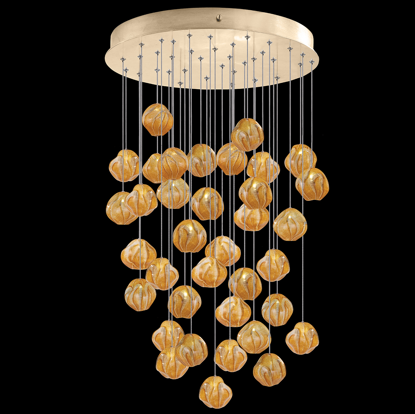 Vesta 34"W Round Pendant