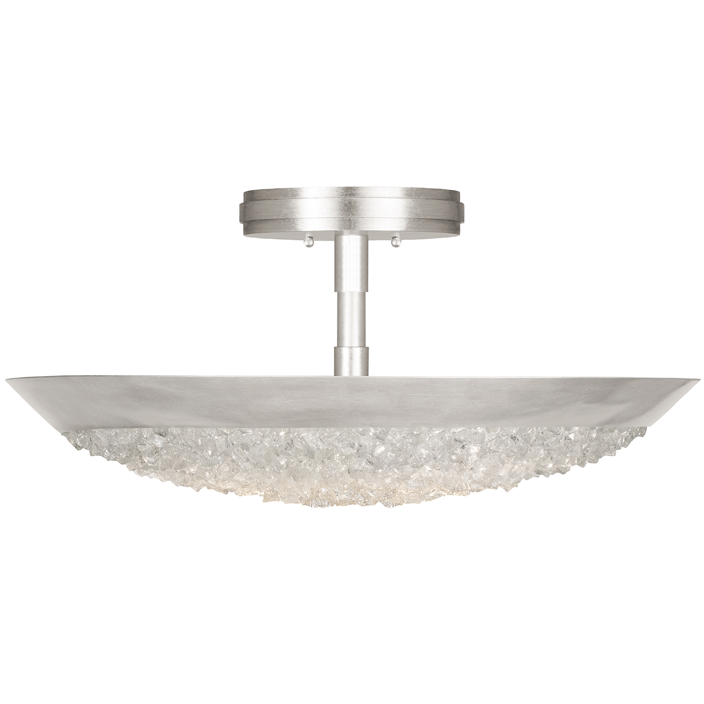 Arctic Halo 20"W Round Semi-Flush Mount